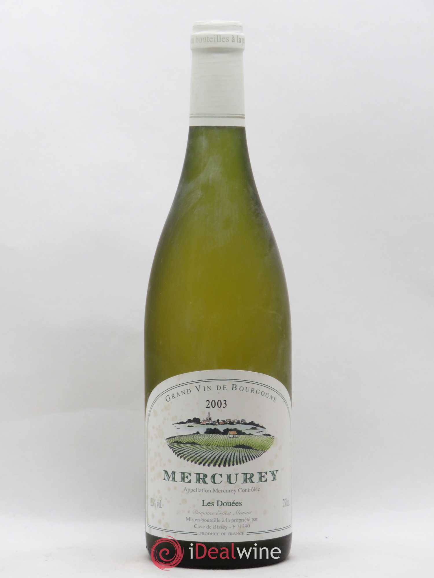 Mercurey Les Douees Caves de Bissey (sans prix de réserve) 2003 - Posten von 1 Flasche - 0