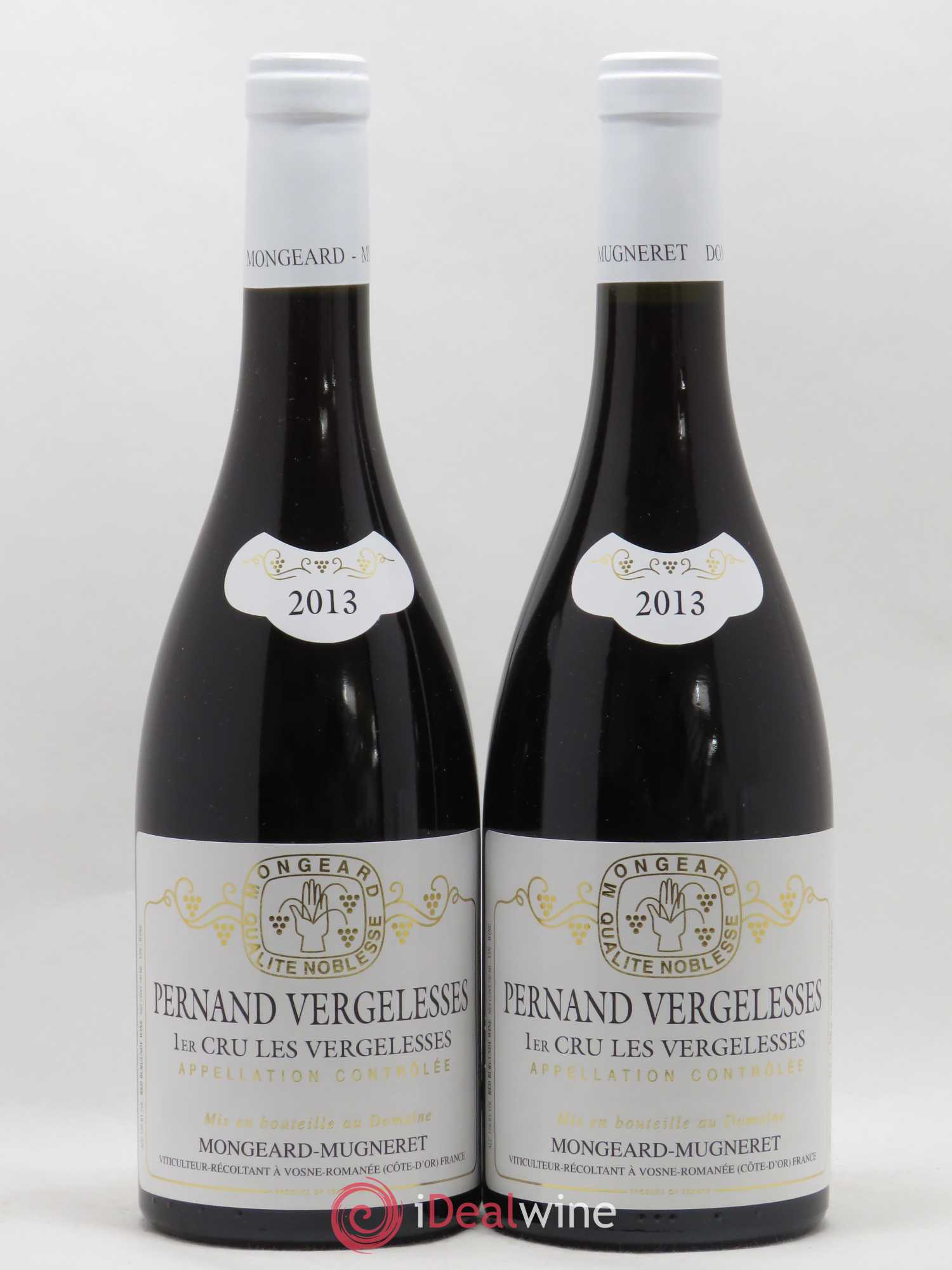 Pernand-Vergelesses 1er Cru Les Vergelesses Mongeard-Mugneret (Domaine) 2013 - Lot de 2 bouteilles - 0