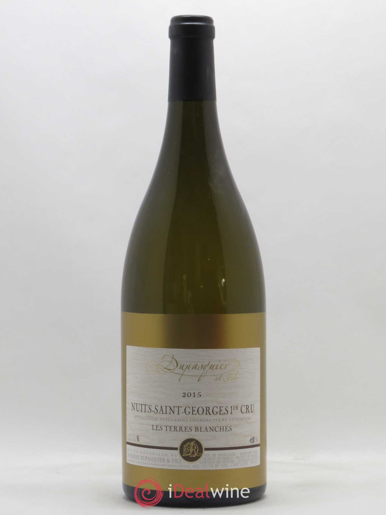 Nuits-Saint-Georges 1er Cru Les Terres Blanches Dupasquier 2015 - Posten von 1 Magnum - 0