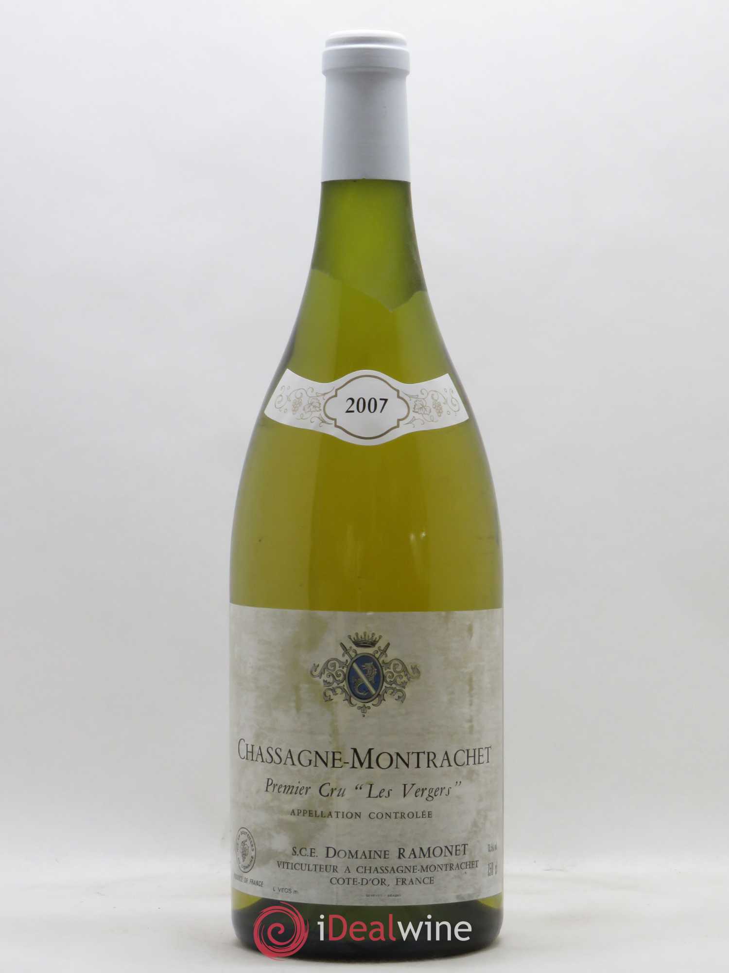 Chassagne-Montrachet 1er Cru Les Vergers Ramonet (Domaine) 2007 - Posten von 1 Magnum - 0