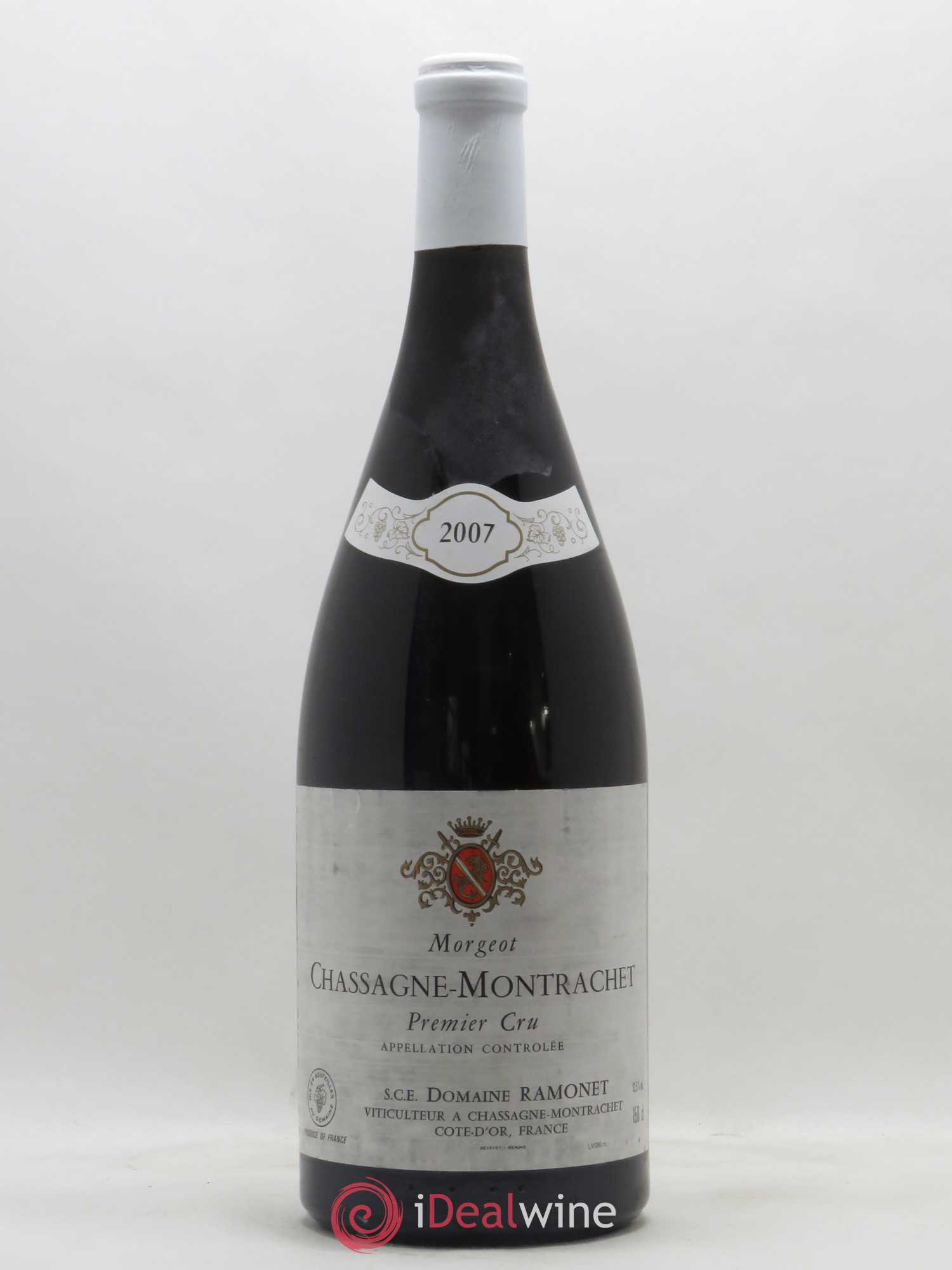 Chassagne-Montrachet 1er Cru Morgeot Ramonet (Domaine) 2007 - Lot de 1 magnum - 0