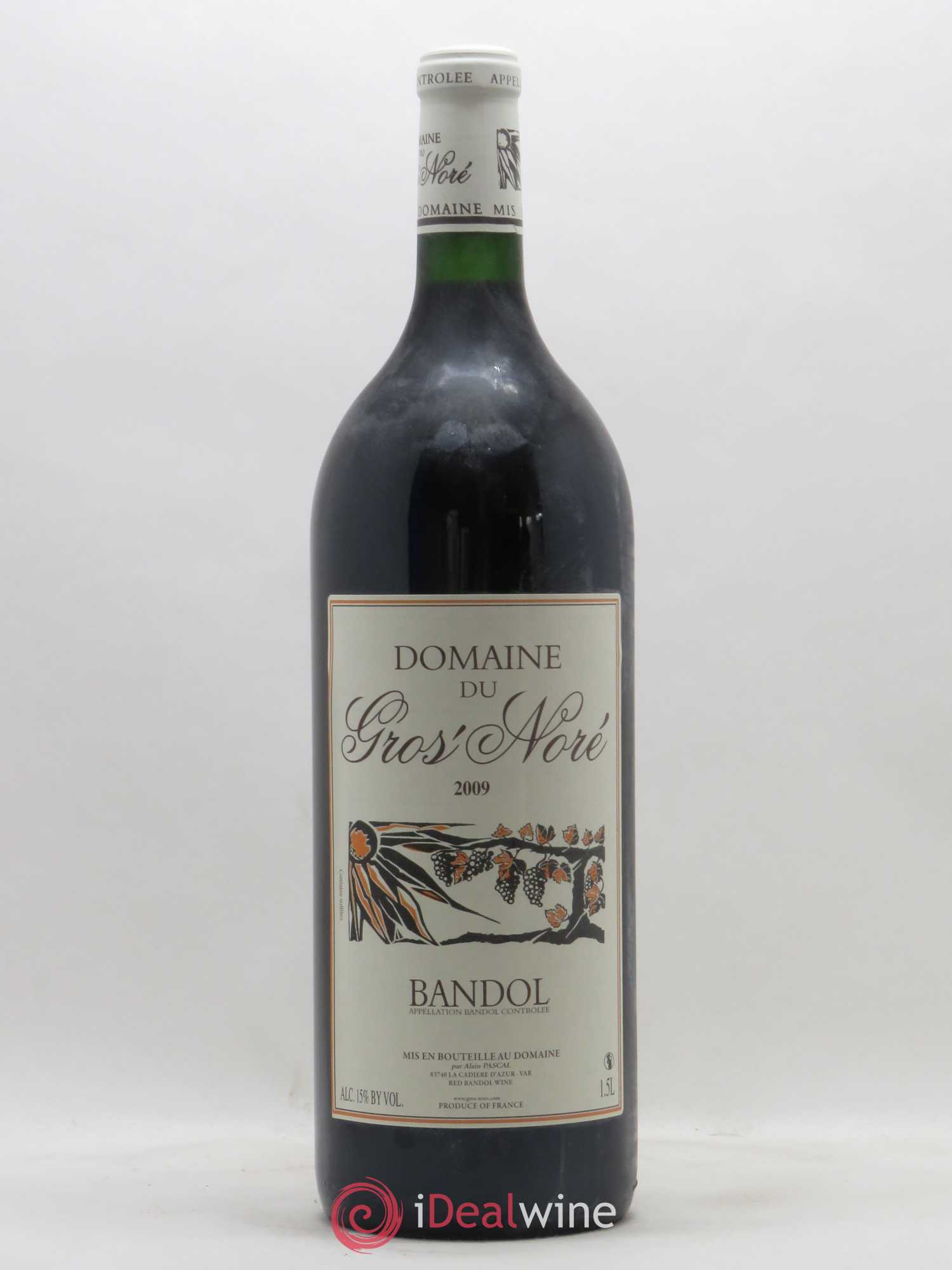 Bandol Gros Noré (Domaine du) Alain Pascal 2009 - Lot de 1 magnum - 0