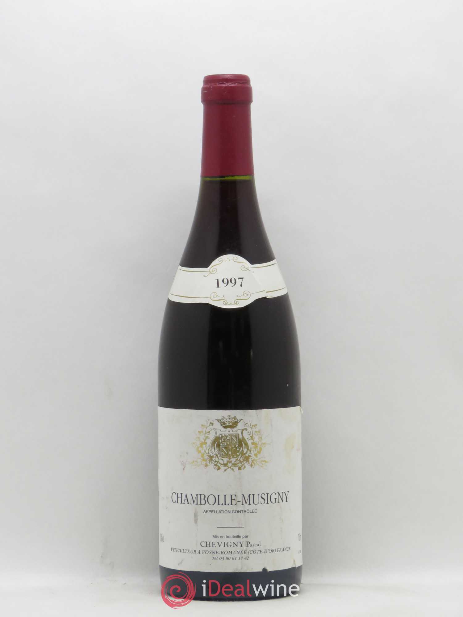 Chambolle-Musigny Pascal Chevigny 1997 - Lot de 1 bouteille - 0