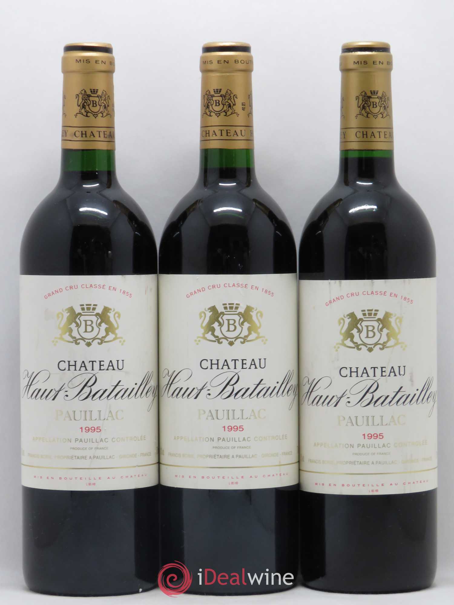 Château Haut Batailley 5ème Grand Cru Classé 1995 - Lot de 12 bouteilles - 2