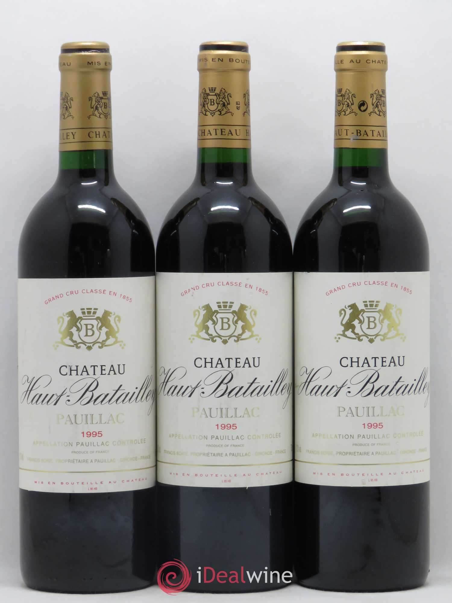 Château Haut Batailley 5ème Grand Cru Classé 1995 - Lot de 12 bouteilles - 3