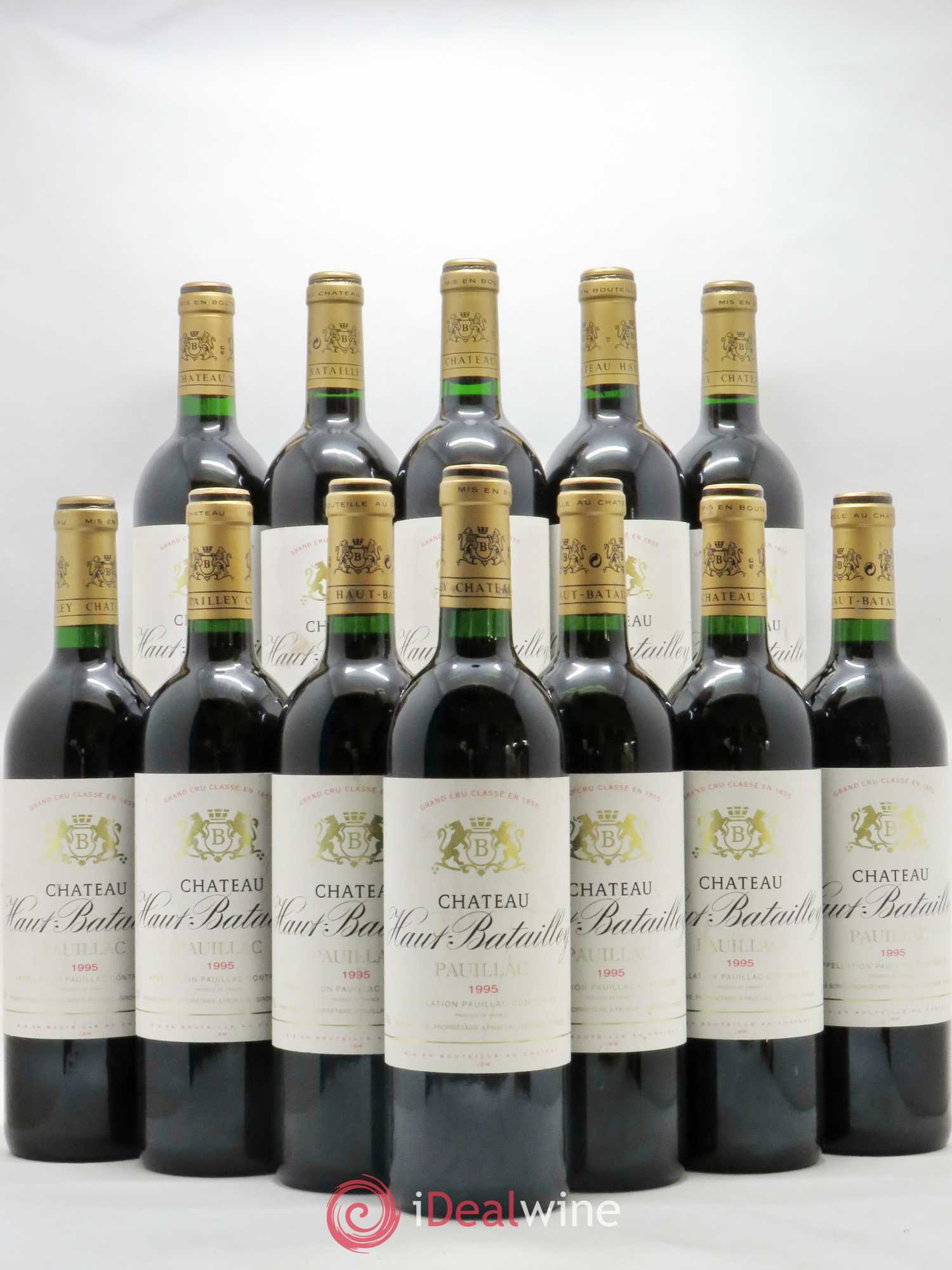 Château Haut Batailley 5ème Grand Cru Classé 1995 - Lot de 12 bouteilles - 0