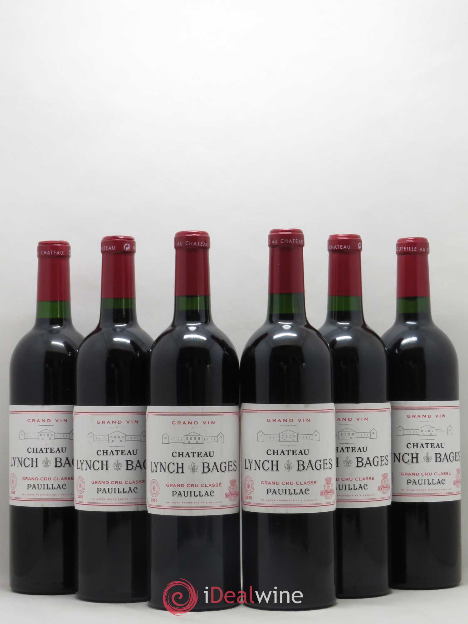 Château Lynch Bages 5ème Grand Cru Classé 2006 - Lot de 6 bouteilles - 0
