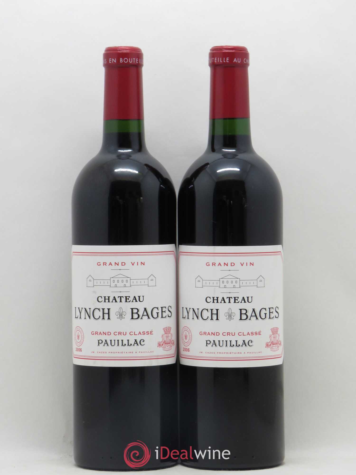 Château Lynch Bages 5ème Grand Cru Classé 2006 - Lot de 2 bouteilles - 0