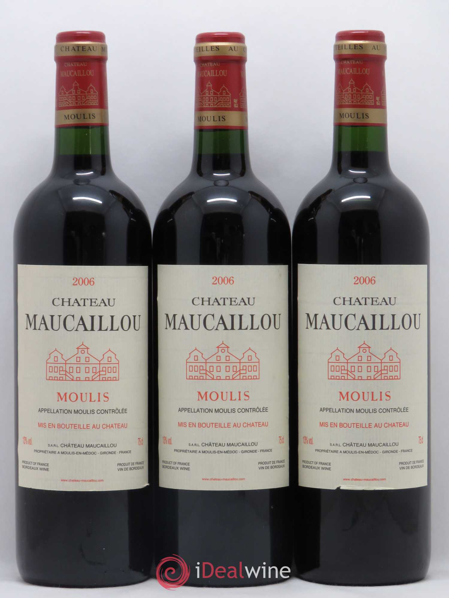 Château Maucaillou 2006 - Lot de 6 bouteilles - 1