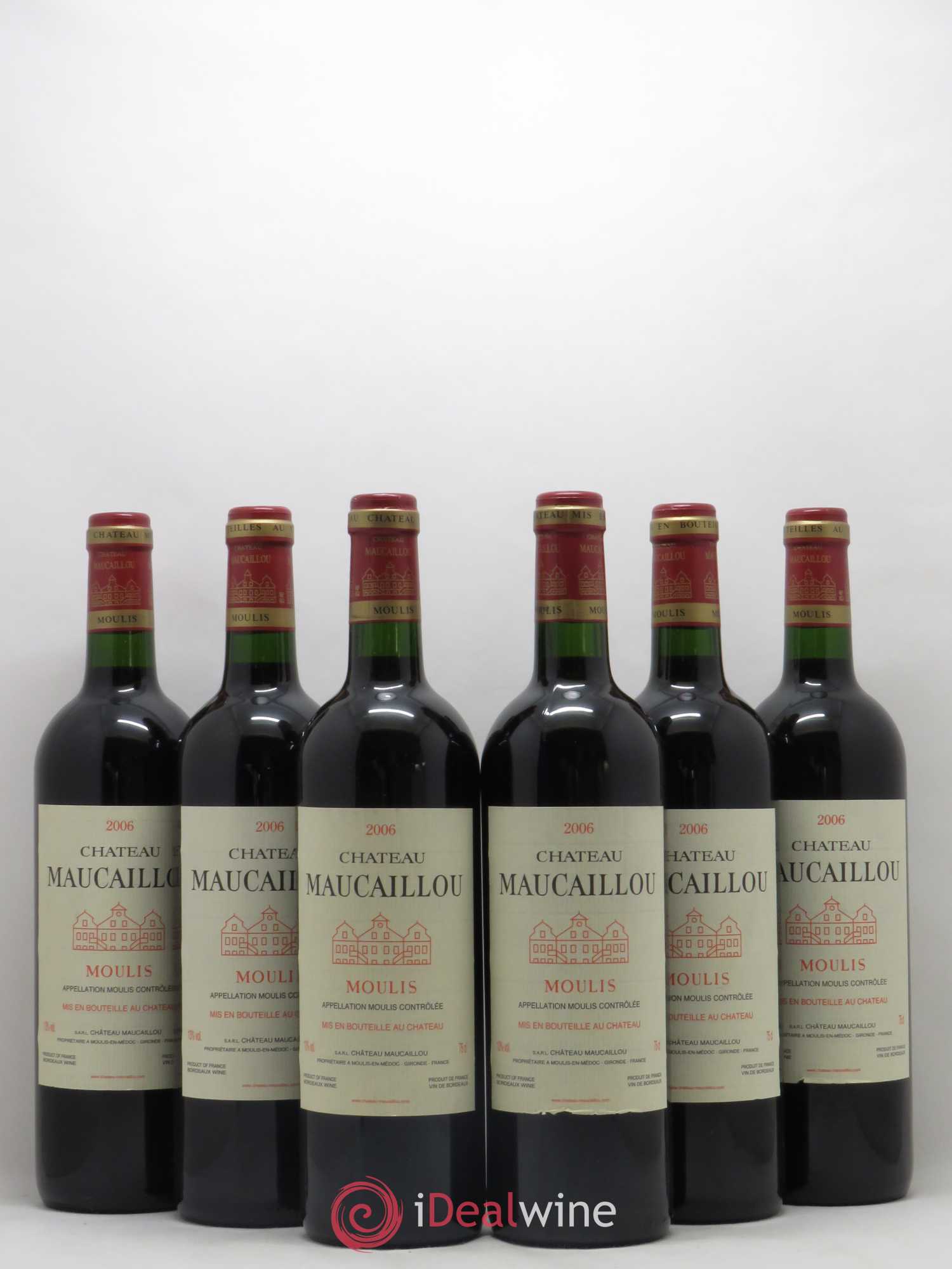 Château Maucaillou 2006 - Lot de 6 bouteilles - 0