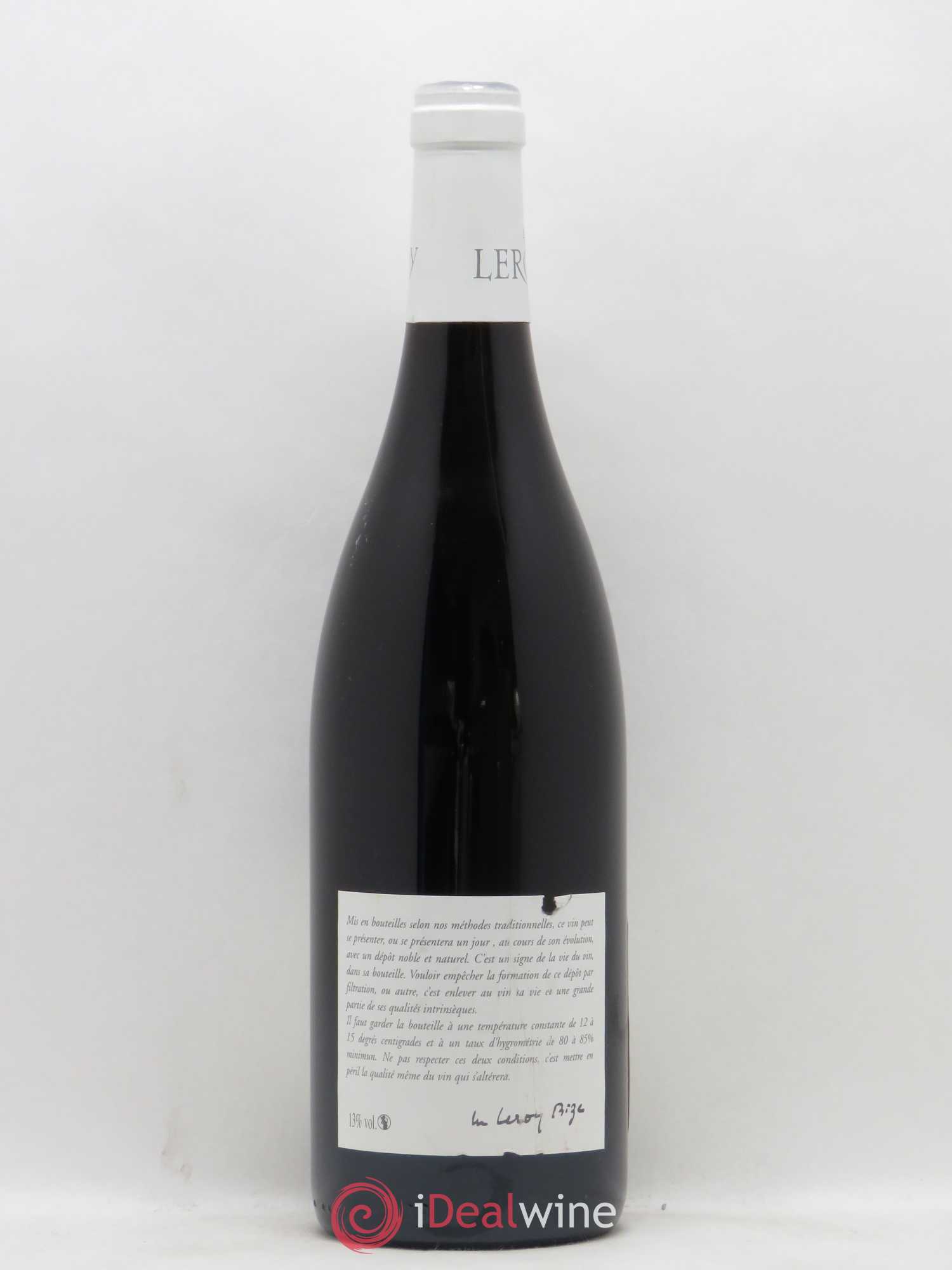 Gevrey-Chambertin 1er Cru Lavaux Saint-Jacques Leroy SA 2007 - Posten von 1 Flasche - 1