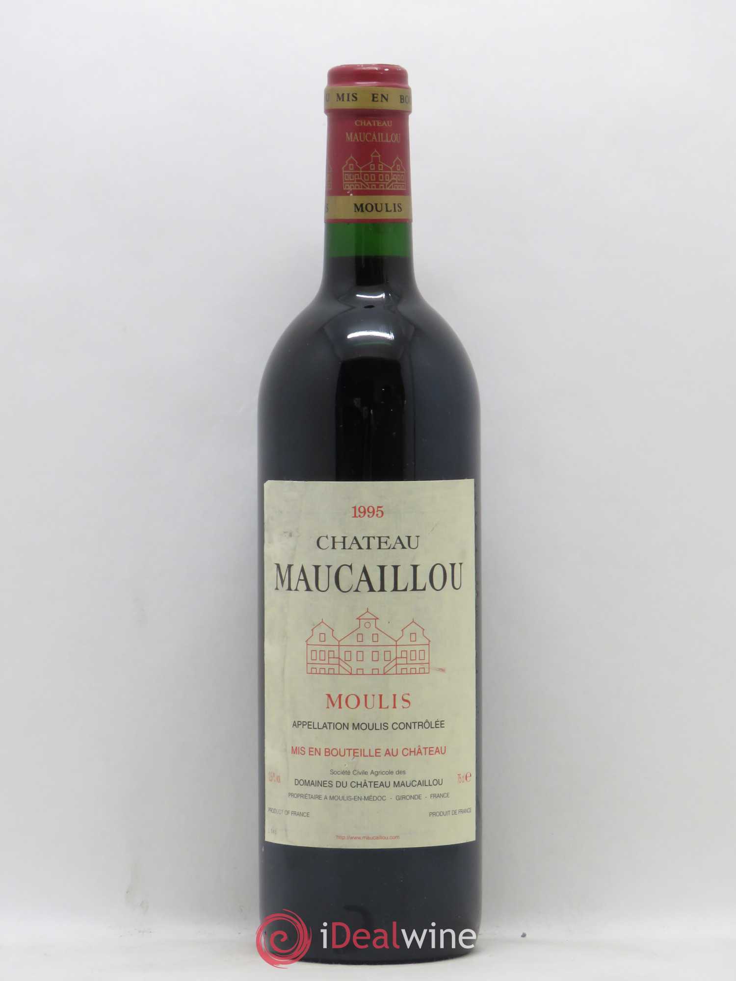 Château Maucaillou 1995 - Lot de 1 bouteille - 0