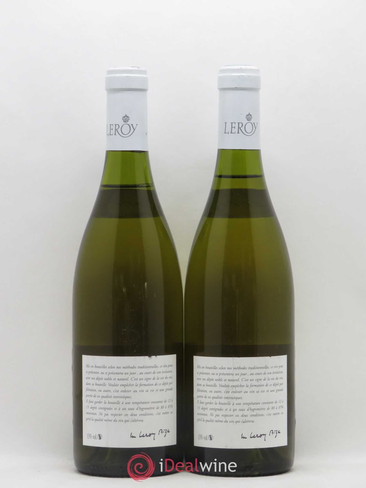 Meursault Leroy SA 2000 - Lot de 2 bouteilles - 1