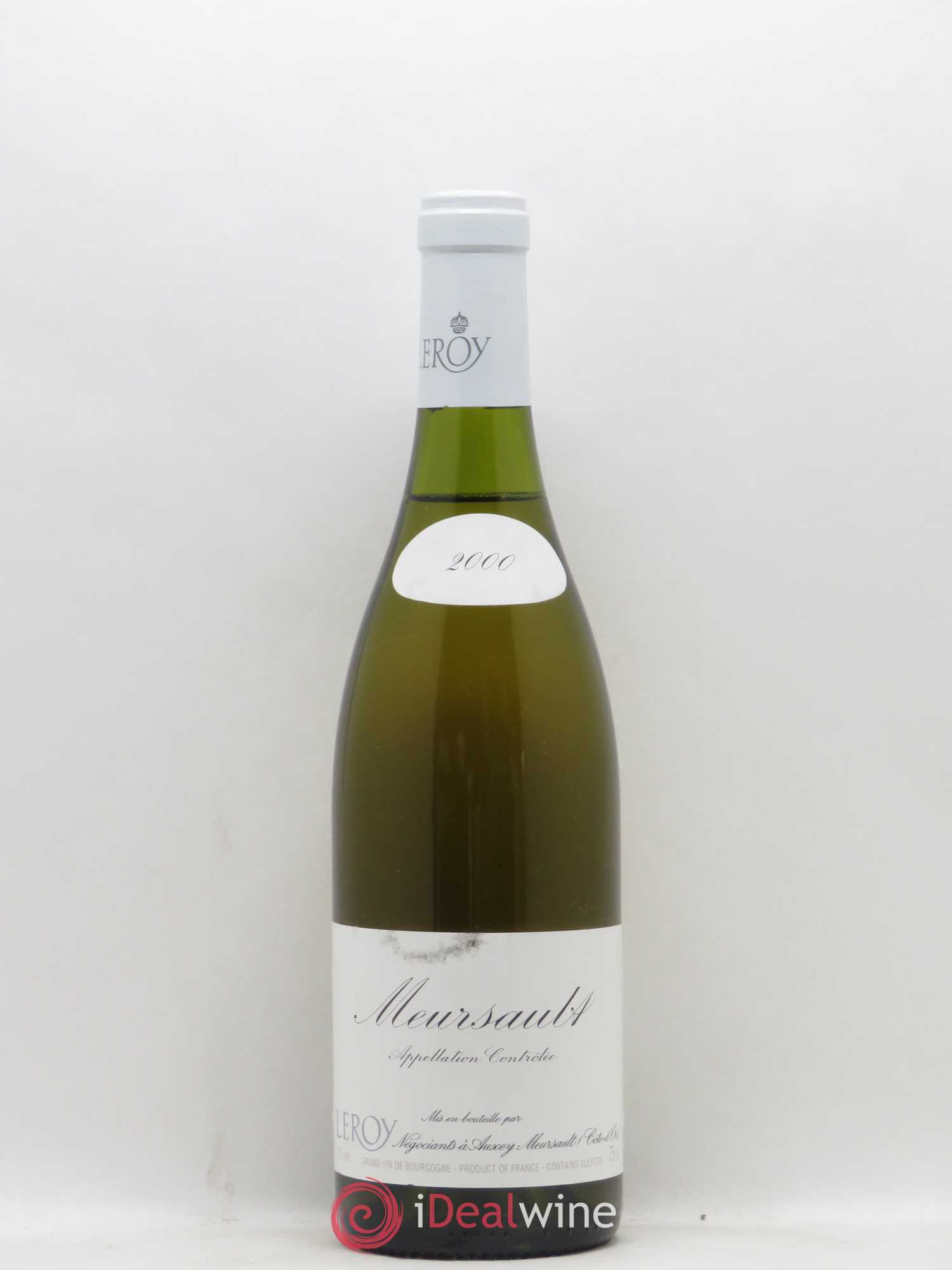 Meursault Leroy SA 2000 - Lot de 1 bouteille - 0