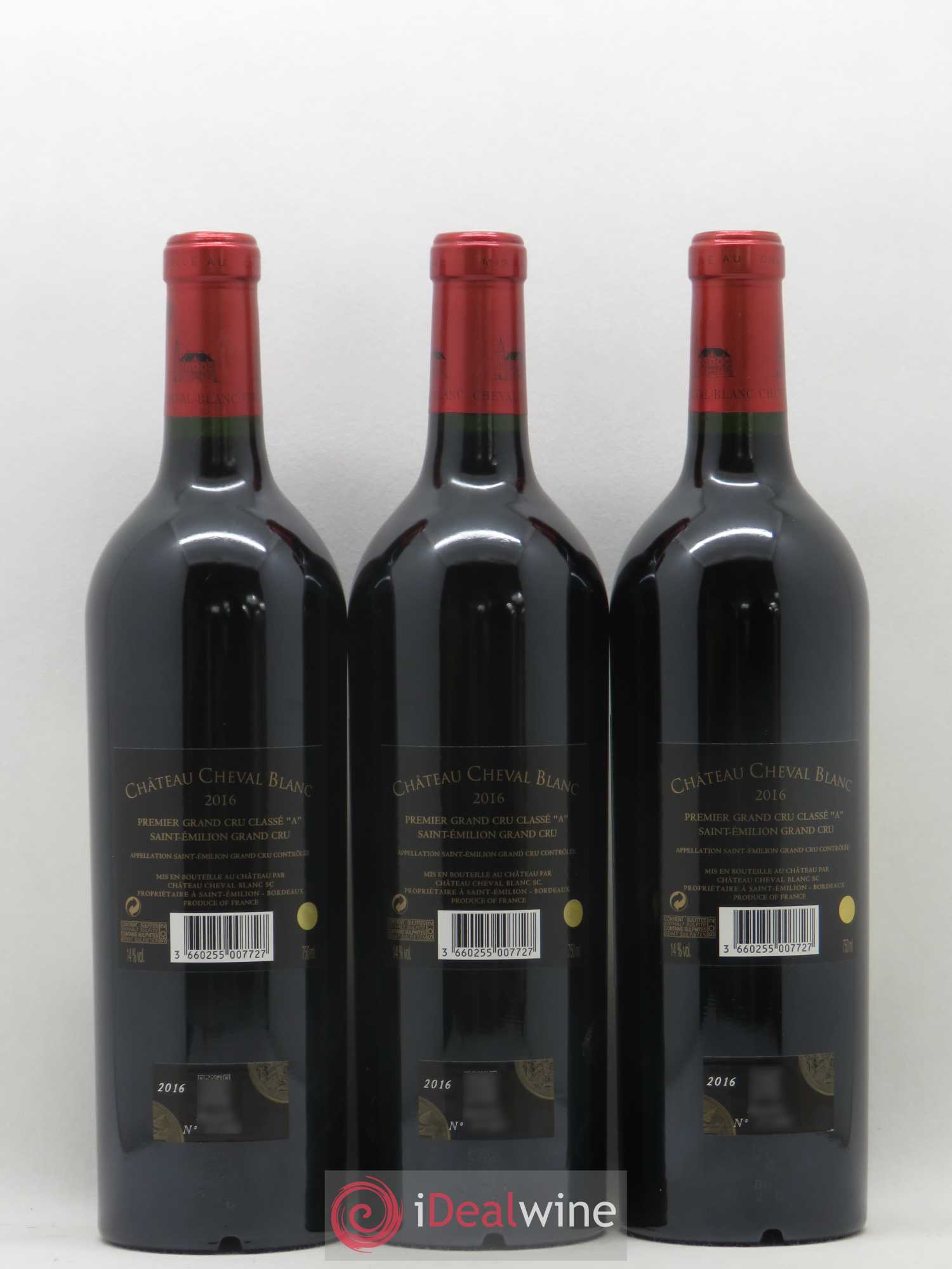 Château Cheval Blanc 1er Grand Cru Classé A 2016 - Lot de 6 bouteilles - 4
