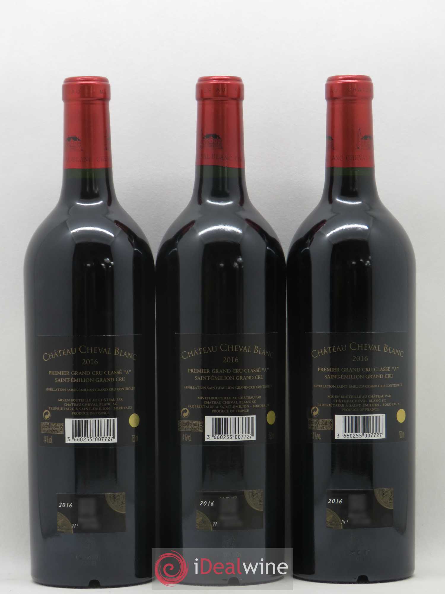 Château Cheval Blanc 1er Grand Cru Classé A 2016 - Lot de 6 bouteilles - 4