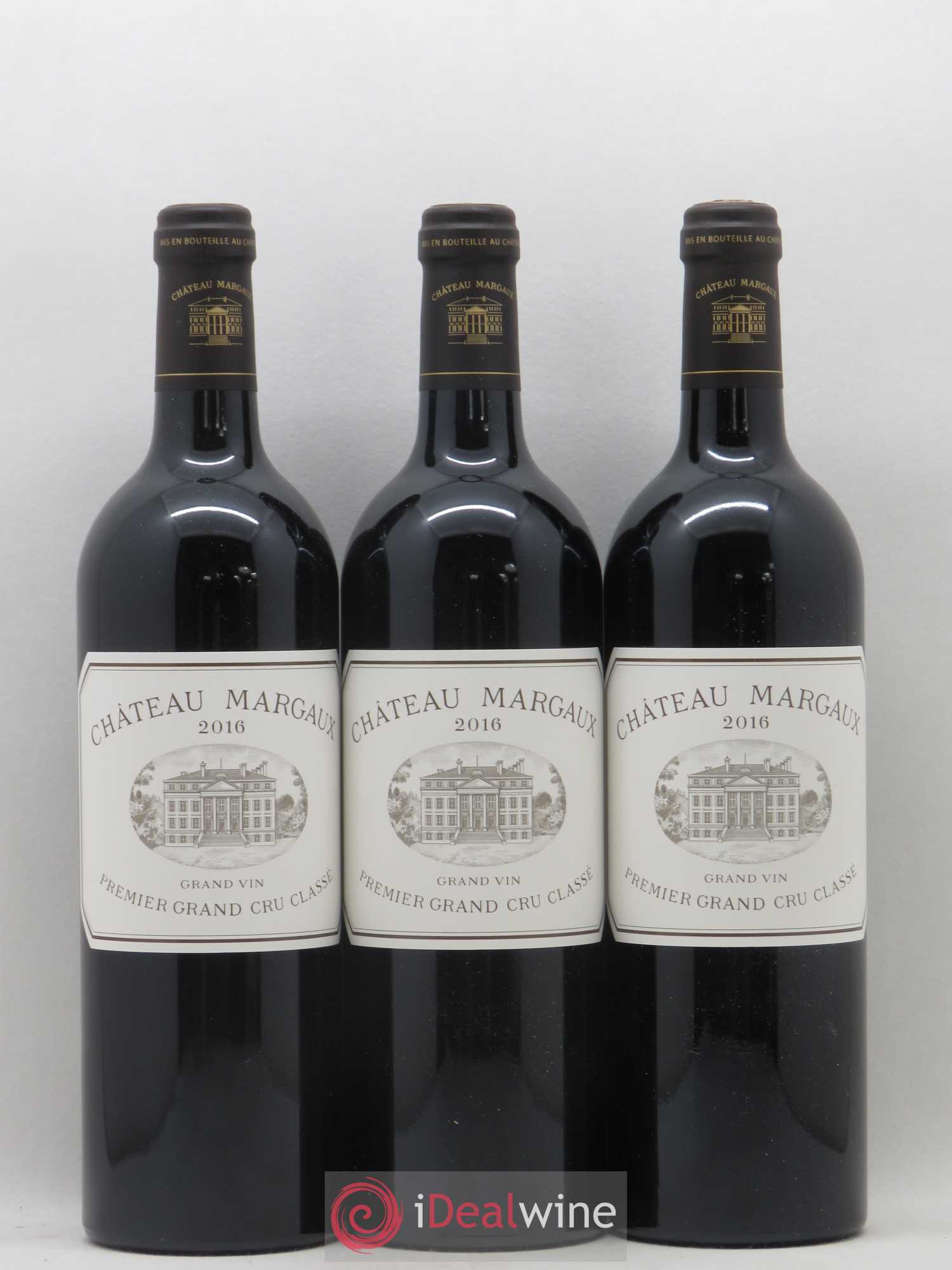 Château Margaux 1er Grand Cru Classé 2016 - Lot de 6 bouteilles - 1