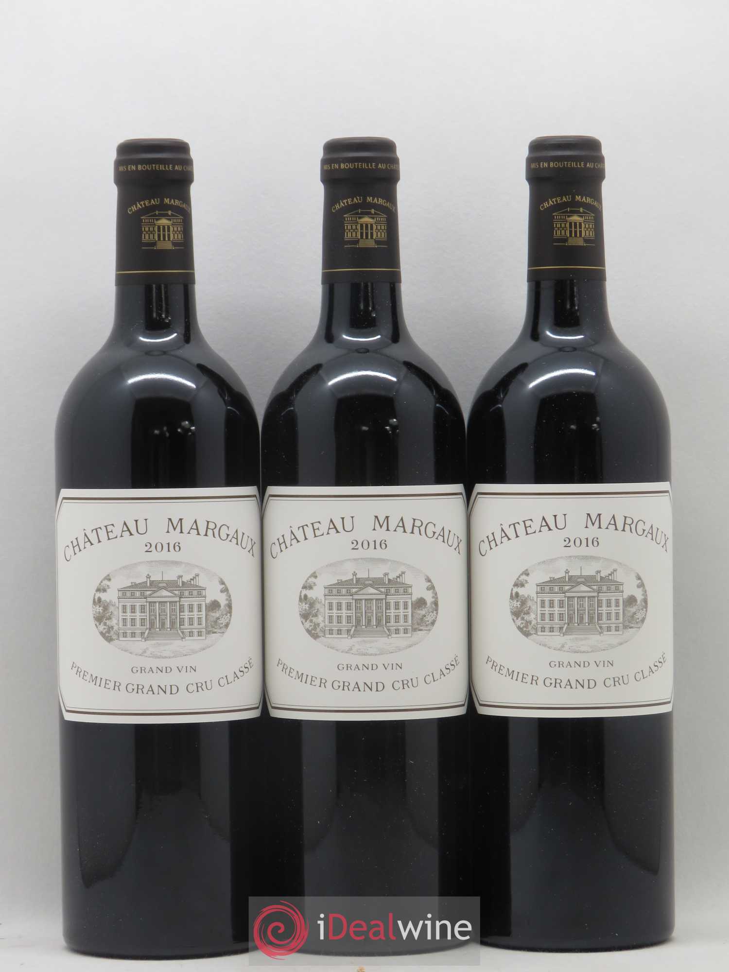 Château Margaux 1er Grand Cru Classé 2016 - Lot de 6 bouteilles - 1