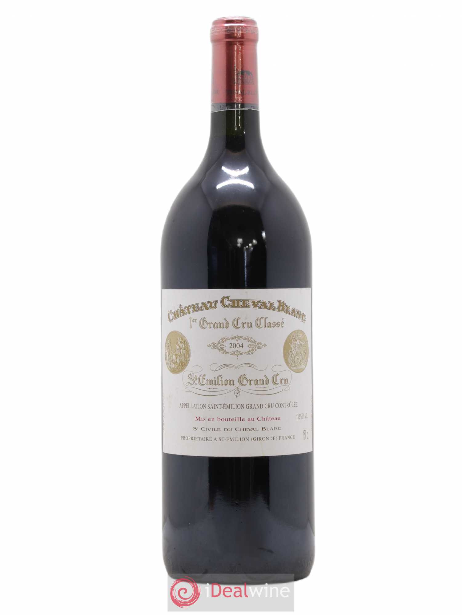 Château Cheval Blanc 1er Grand Cru Classé A 2004 - Lot de 1 magnum - 0