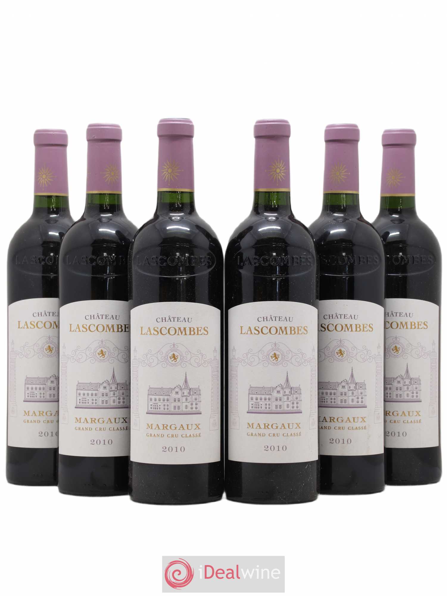 Château Lascombes 2ème Grand Cru Classé 2010 - Lot de 6 bouteilles - 0