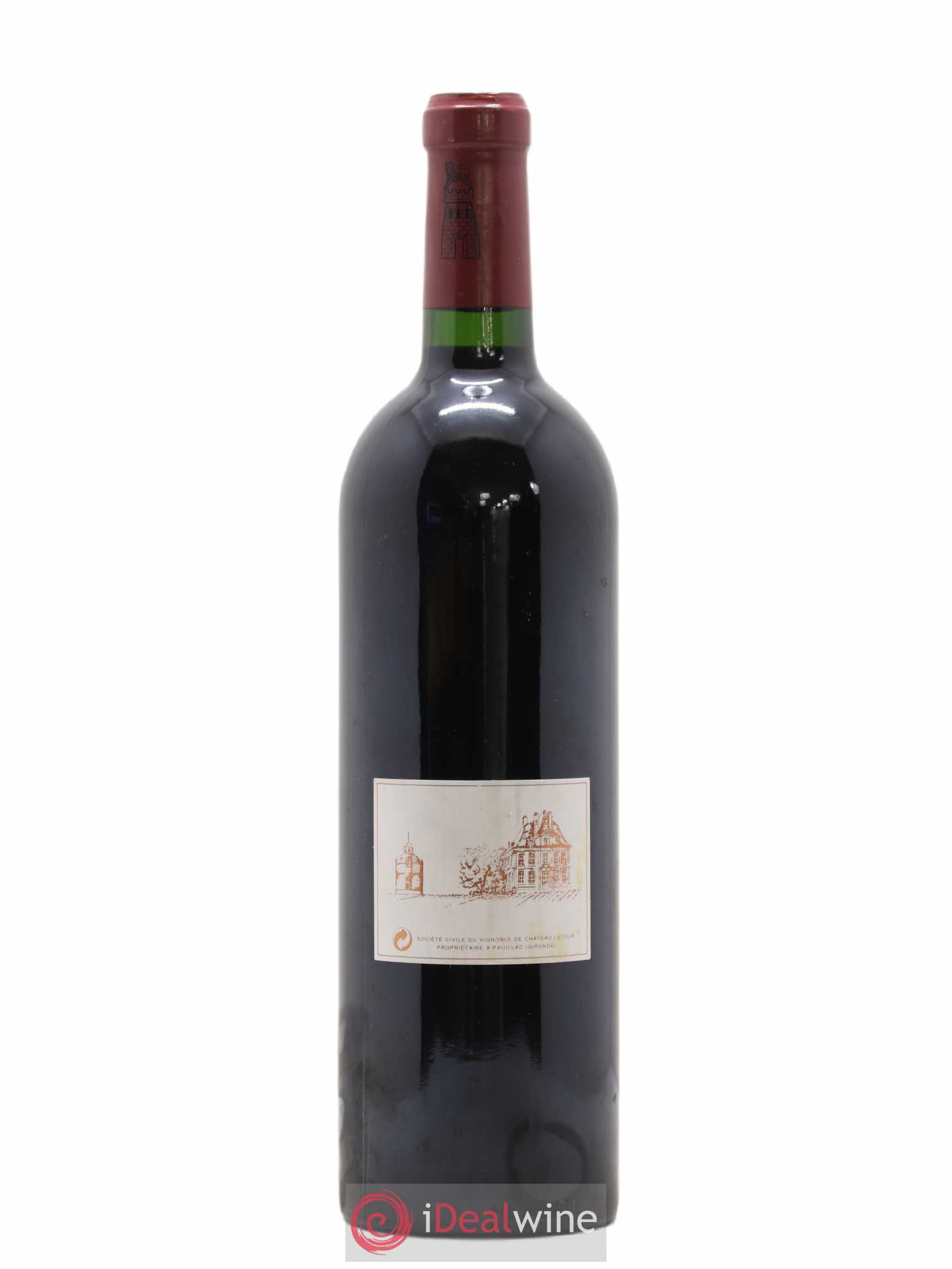 Château Latour 1er Grand Cru Classé 1998 - Lot de 1 bouteille - 1