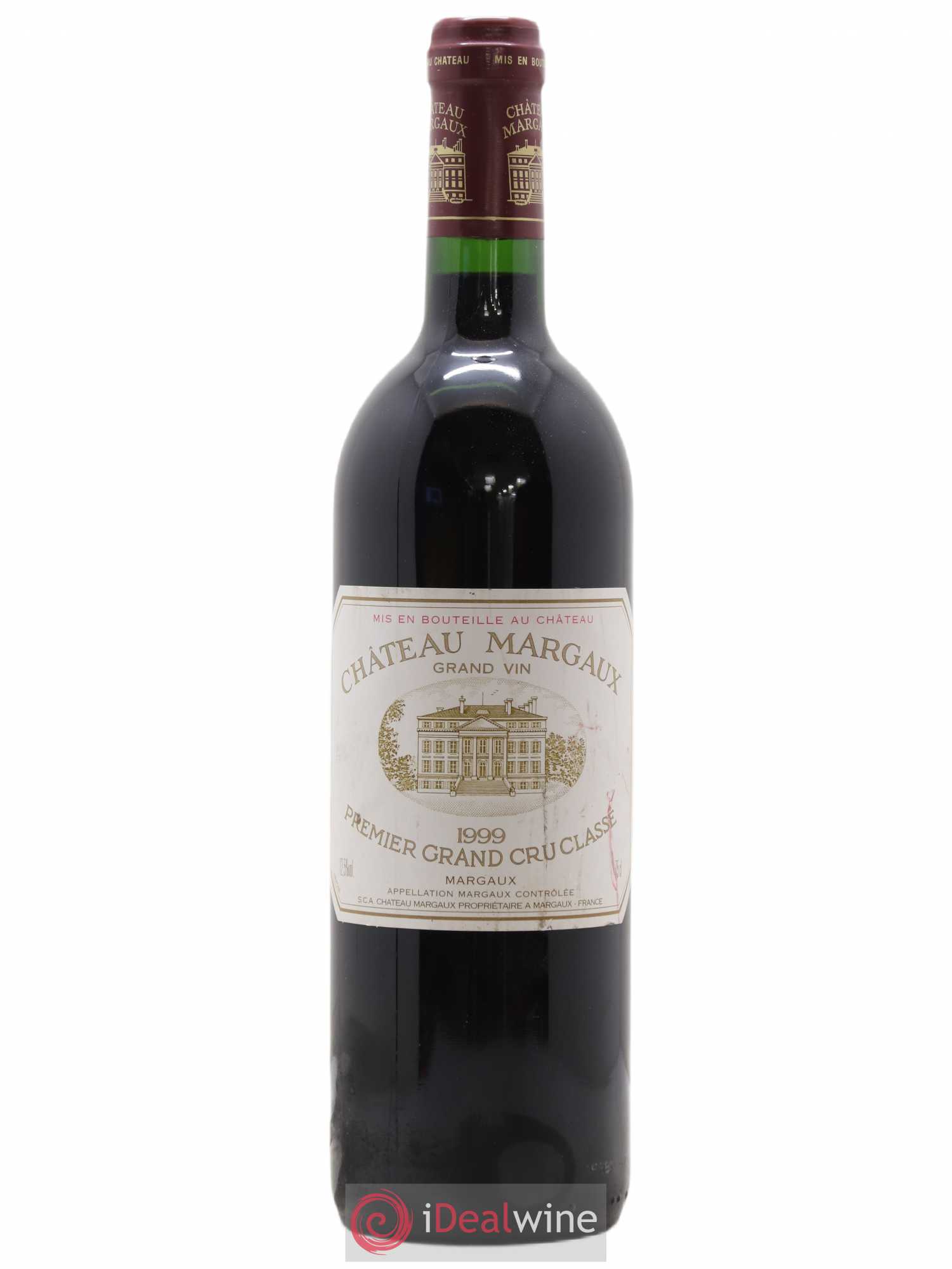 Château Margaux 1er Grand Cru Classé 1999 - Lot de 1 bouteille - 0