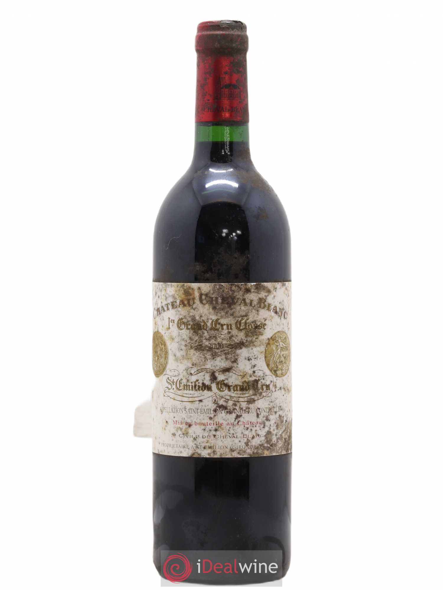Château Cheval Blanc 1er Grand Cru Classé A 2000 - Lot de 1 bouteille - 0