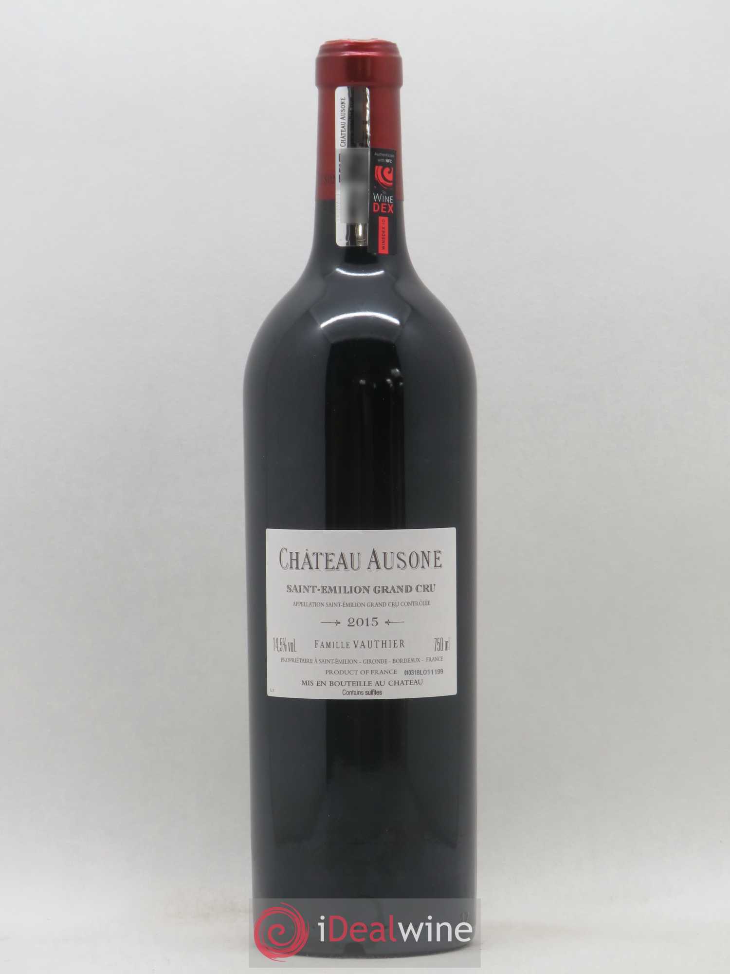 Château Ausone 1er Grand Cru Classé A 2015 - Lot de 1 bouteille - 1