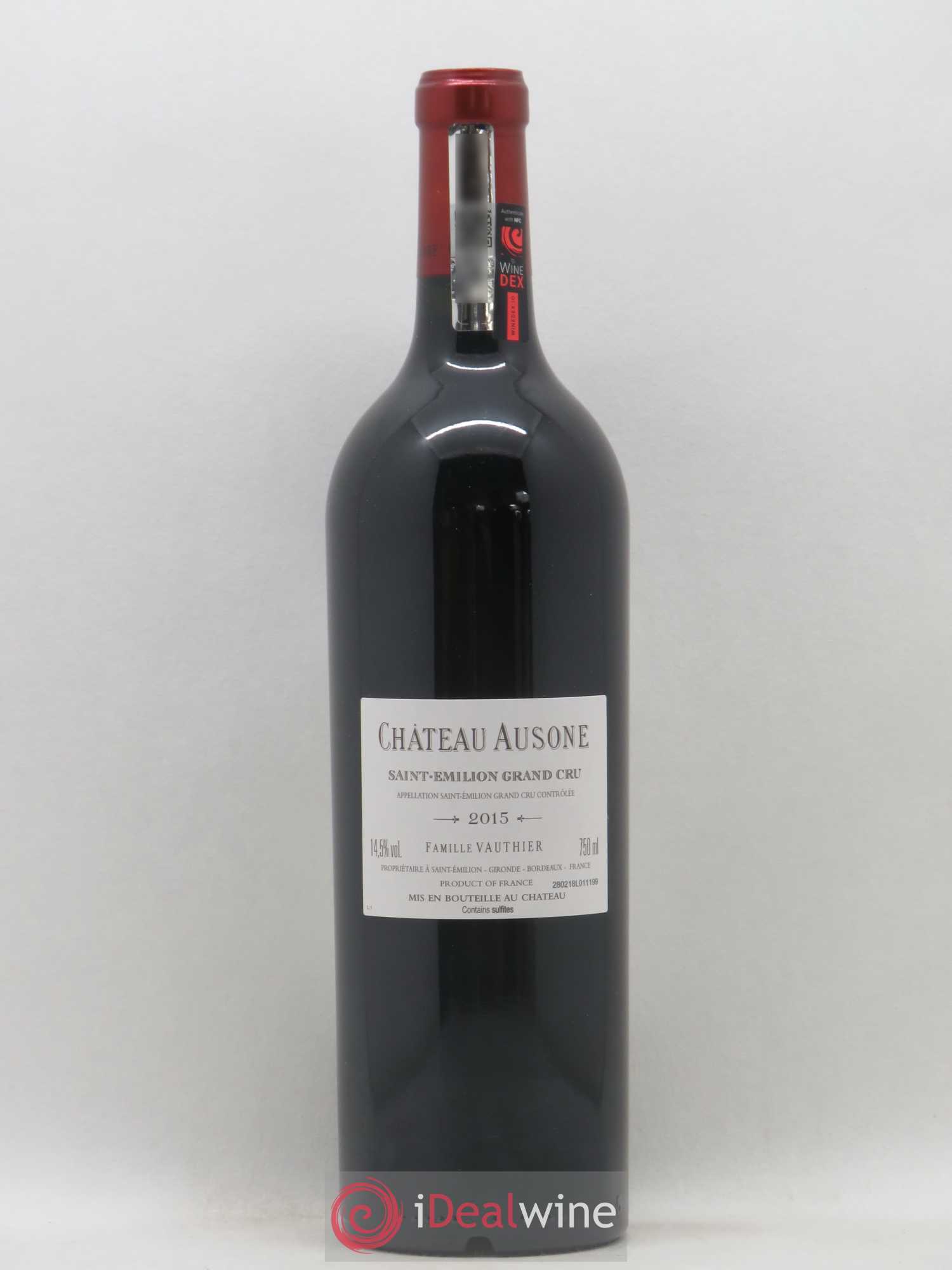 Château Ausone 1er Grand Cru Classé A 2015 - Lot de 1 bouteille - 1