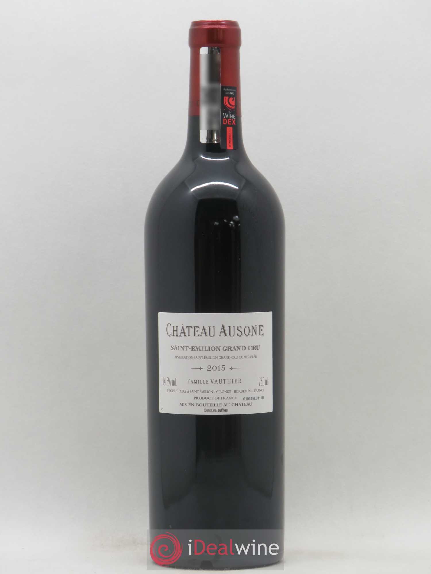 Château Ausone 1er Grand Cru Classé A 2015 - Lot de 1 bouteille - 1
