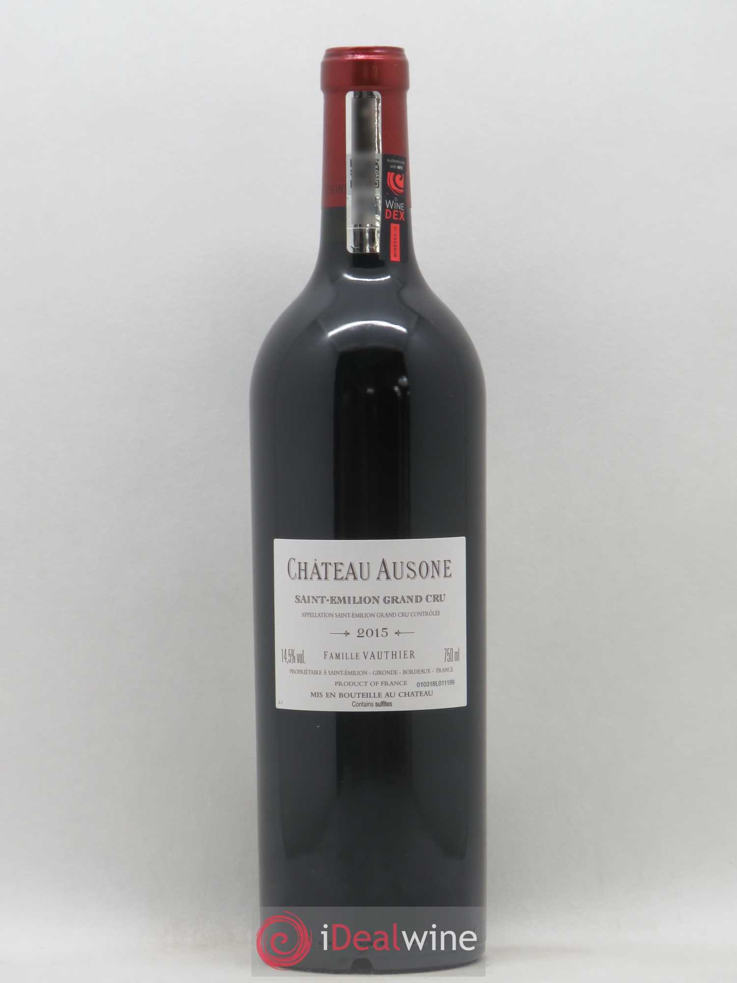 Château Ausone 1er Grand Cru Classé A 2015 - Lot de 1 bouteille - 1