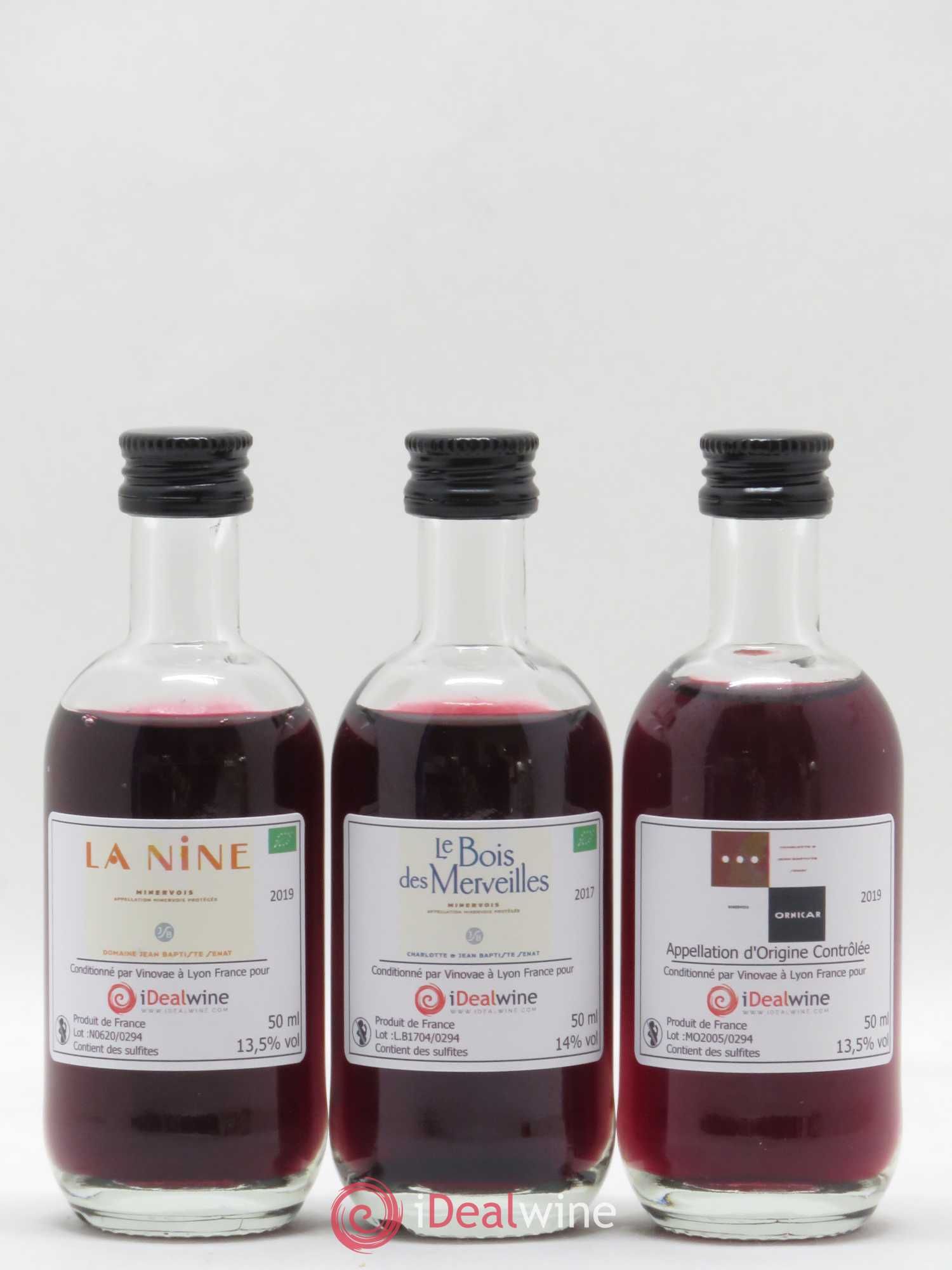 Coffret dégustation 3 flacons (5cl) Jean-Baptiste Sénat - Lot de 1 bouteille - 2