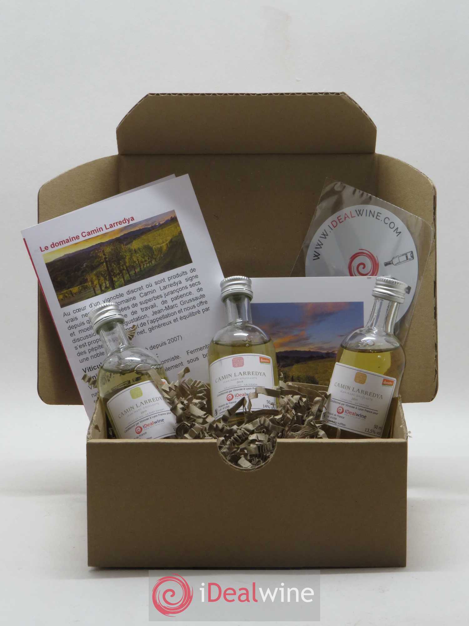 Dégustation Domaine Camin Larredya Coffret 3 flacons (3 X 5CL) Camin Larredya - Lot of 1 bottle - 1