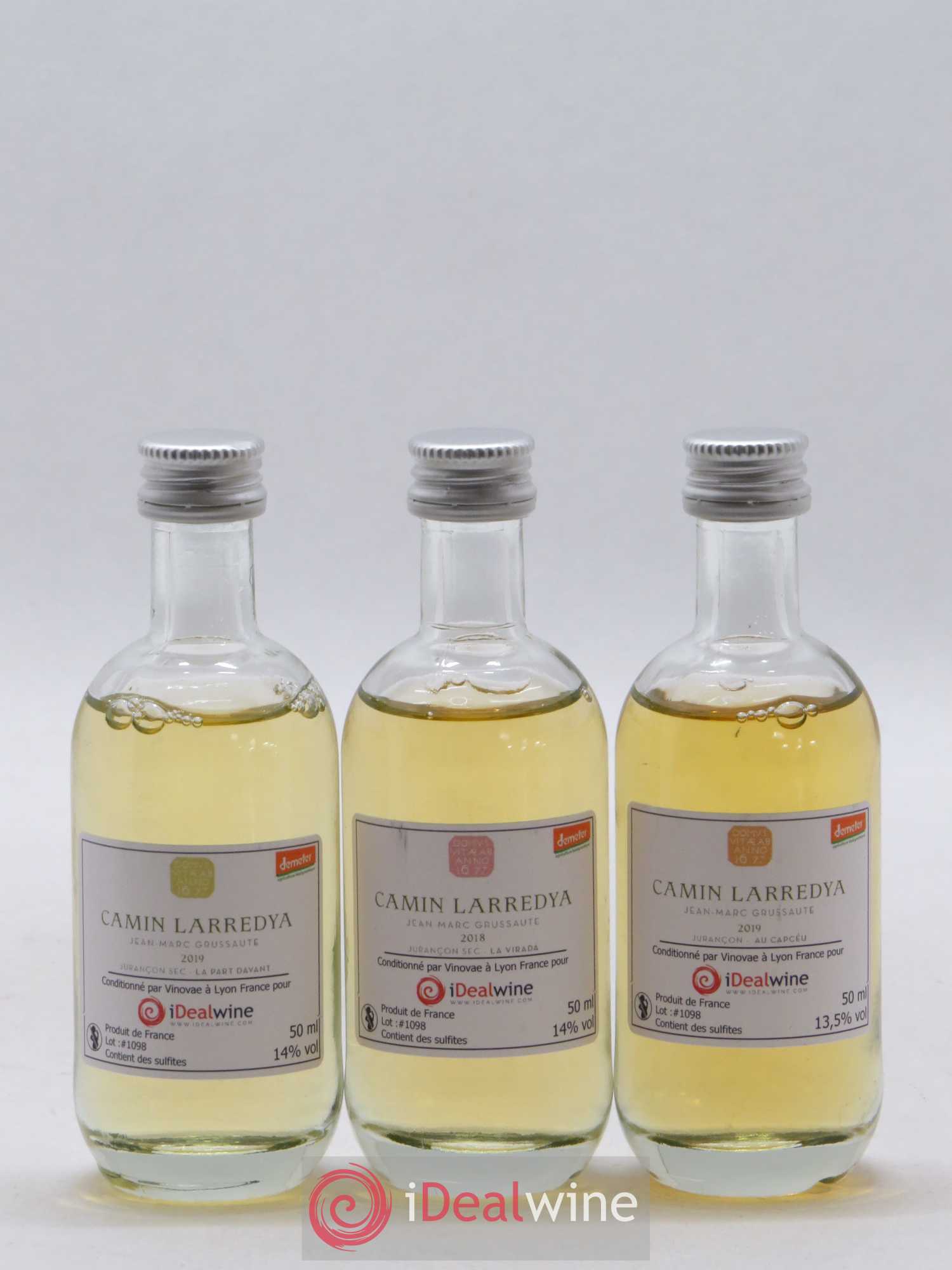 Dégustation Domaine Camin Larredya Coffret 3 flacons (3 X 5CL) Camin Larredya - Lot of 1 bottle - 2