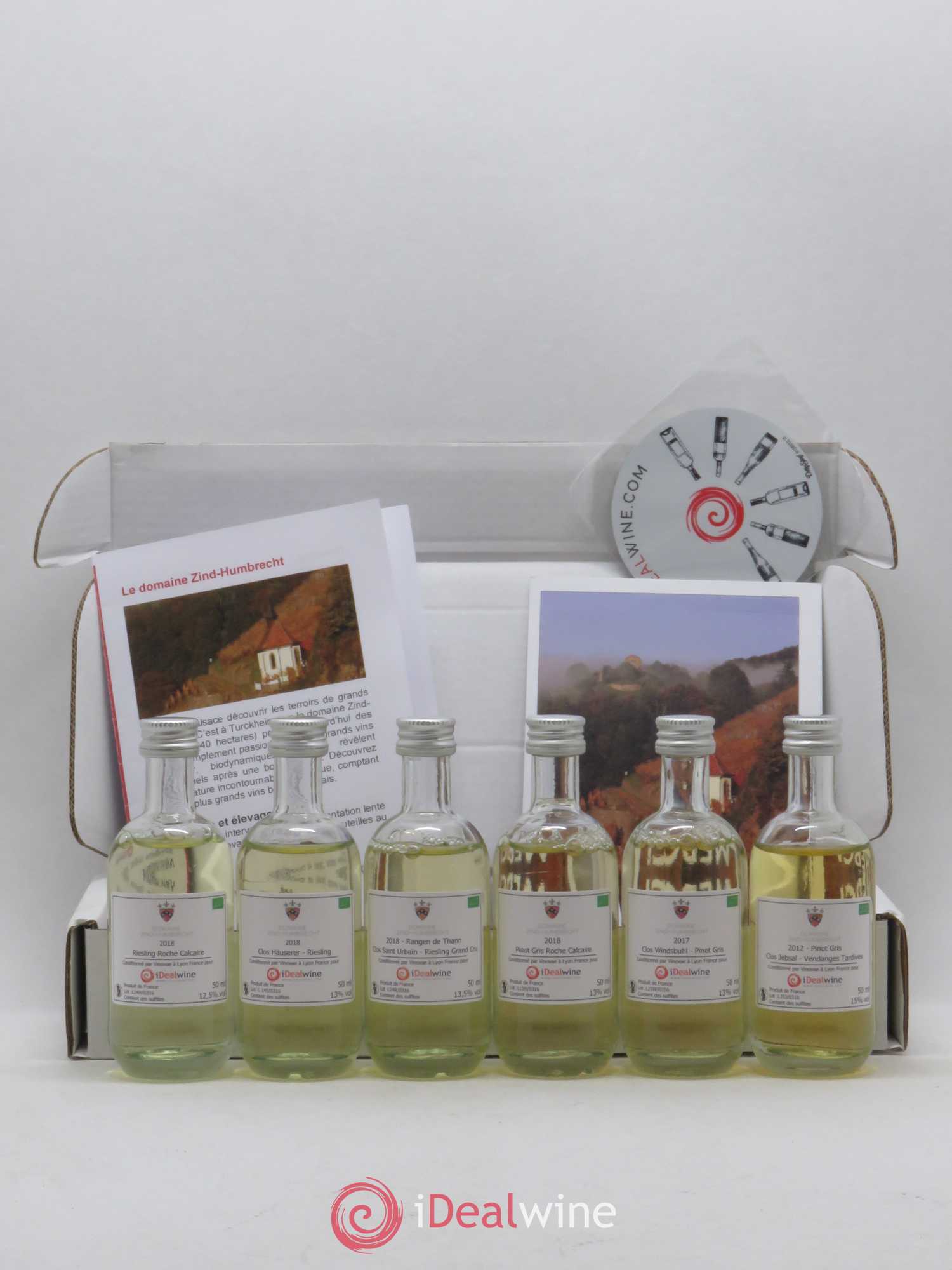 Dégustation Domaine Zind-Humbrecht Coffret 6 flacons - Lot de 1 bouteille - 3