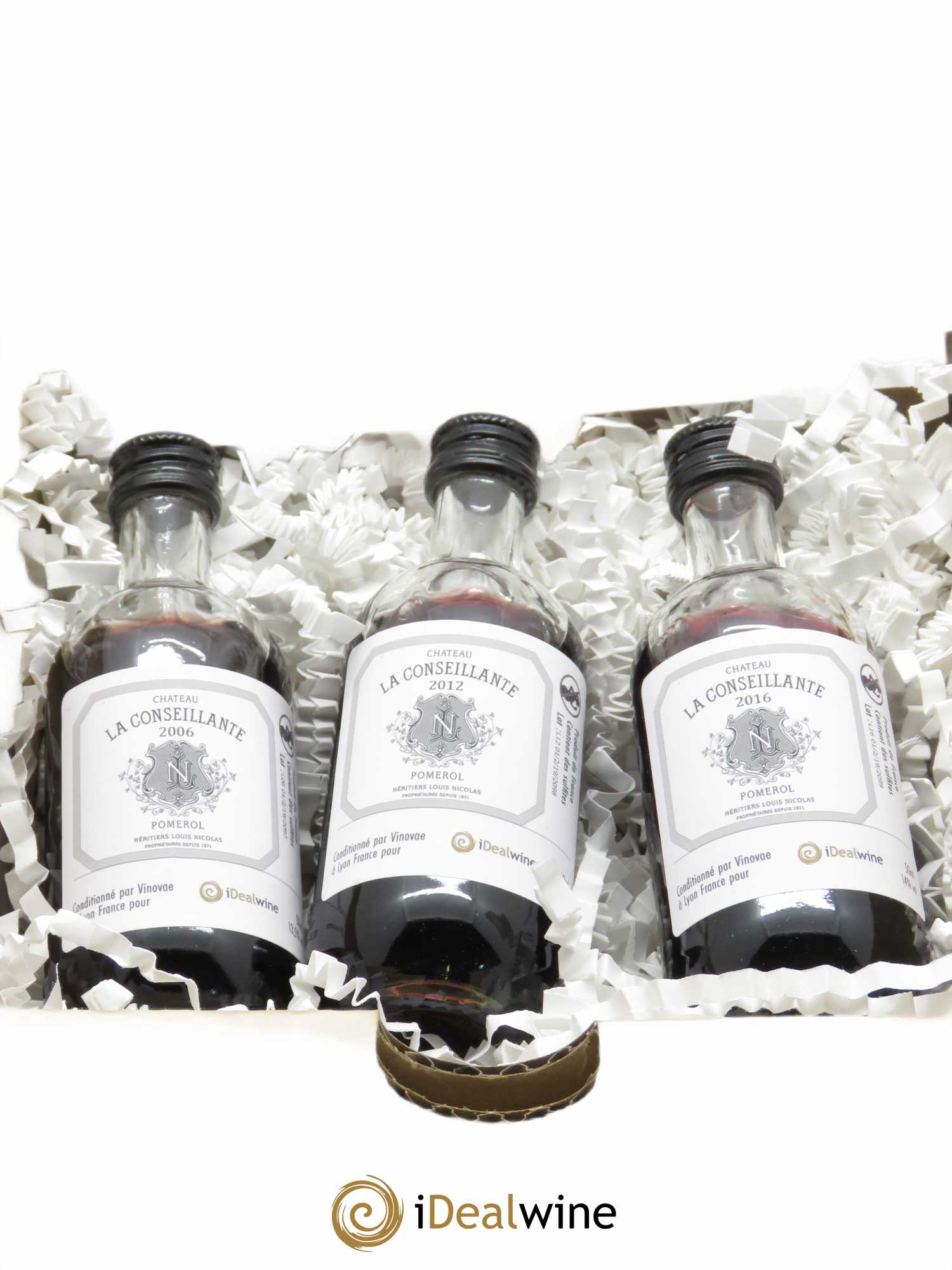 Virtual Tasting Kit Château La Conseillante (3x5cl) - Lot de 1 bouteille - 1