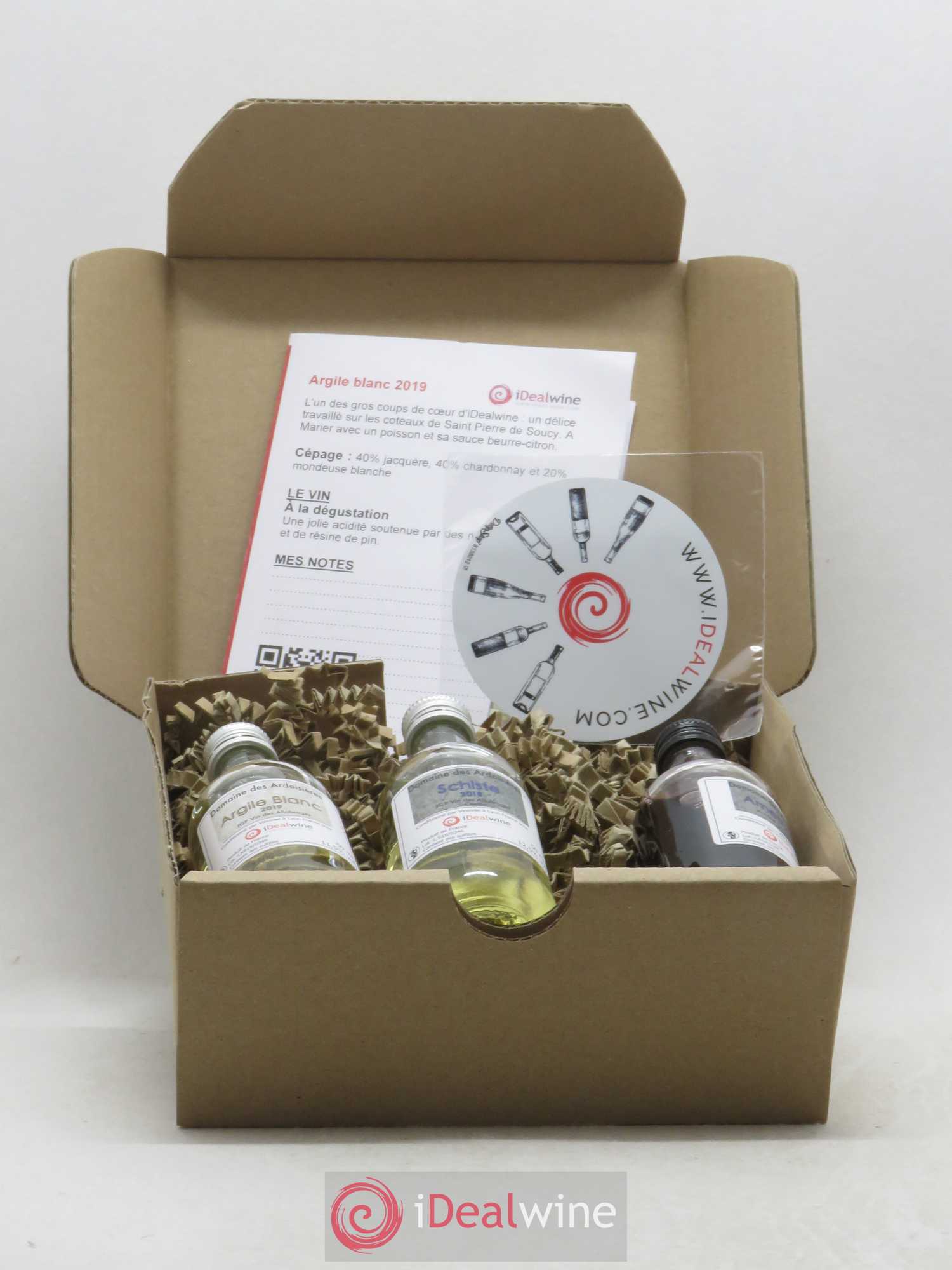 Dégustation Domaine Ardoisières Coffret 3 flacons (3 x 5cl) - Lot de 1 bouteille - 1