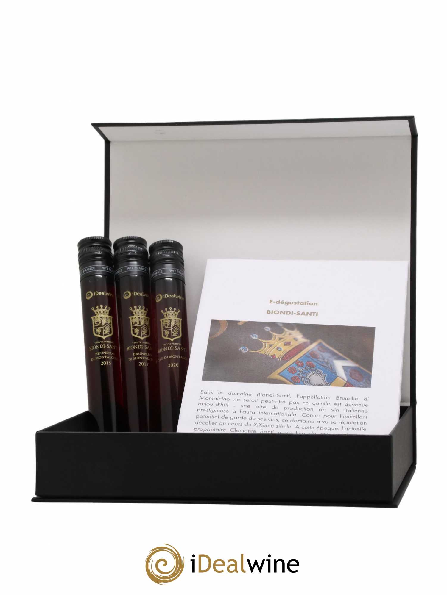 Coffret Dégustation - Tasting Box (3x60ml) Biondi-Santi - Lot de 1 bouteille - 1
