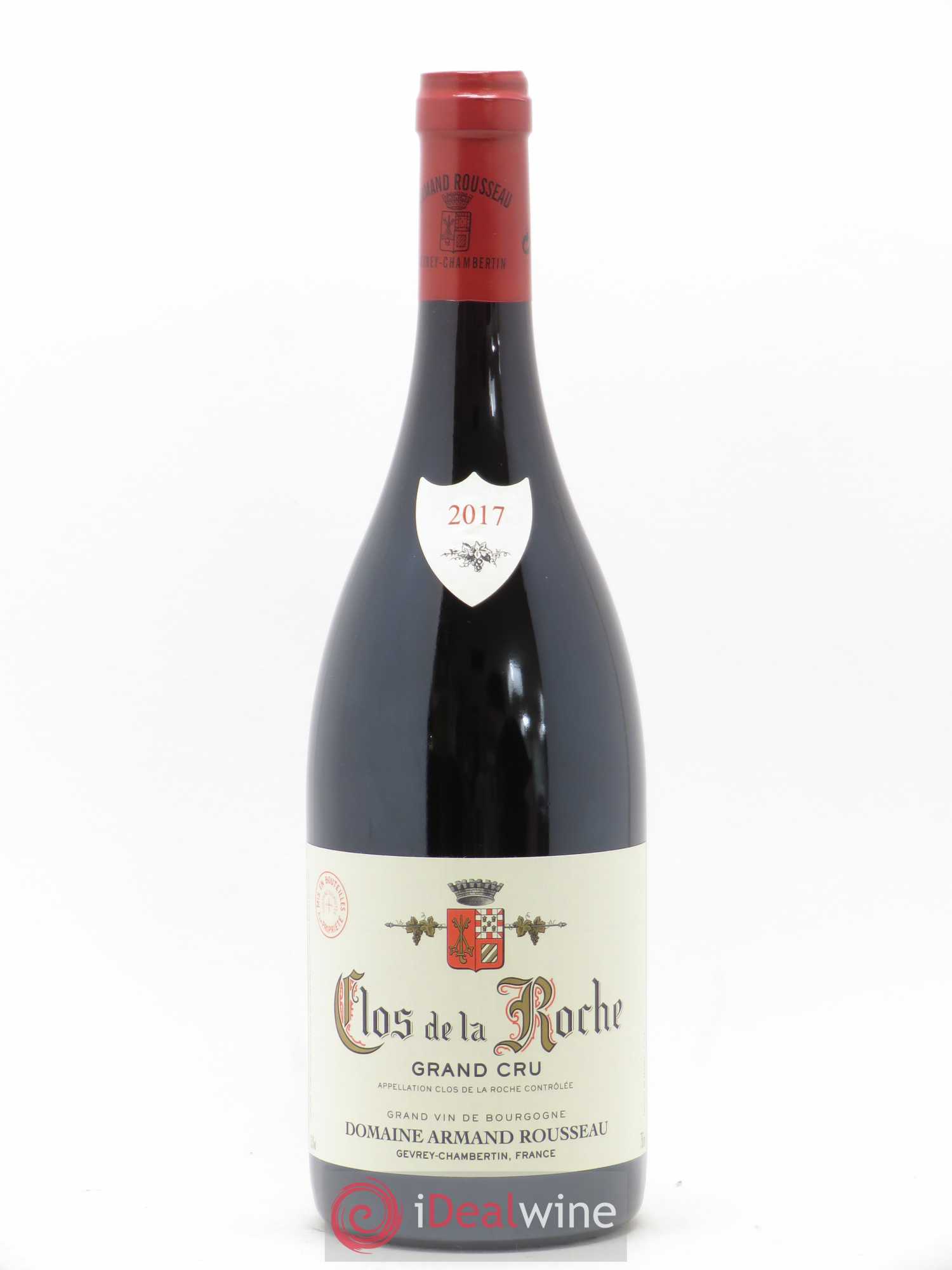Clos de la Roche Grand Cru Armand Rousseau (Domaine) 2017 - Lot de 1 bouteille - 0