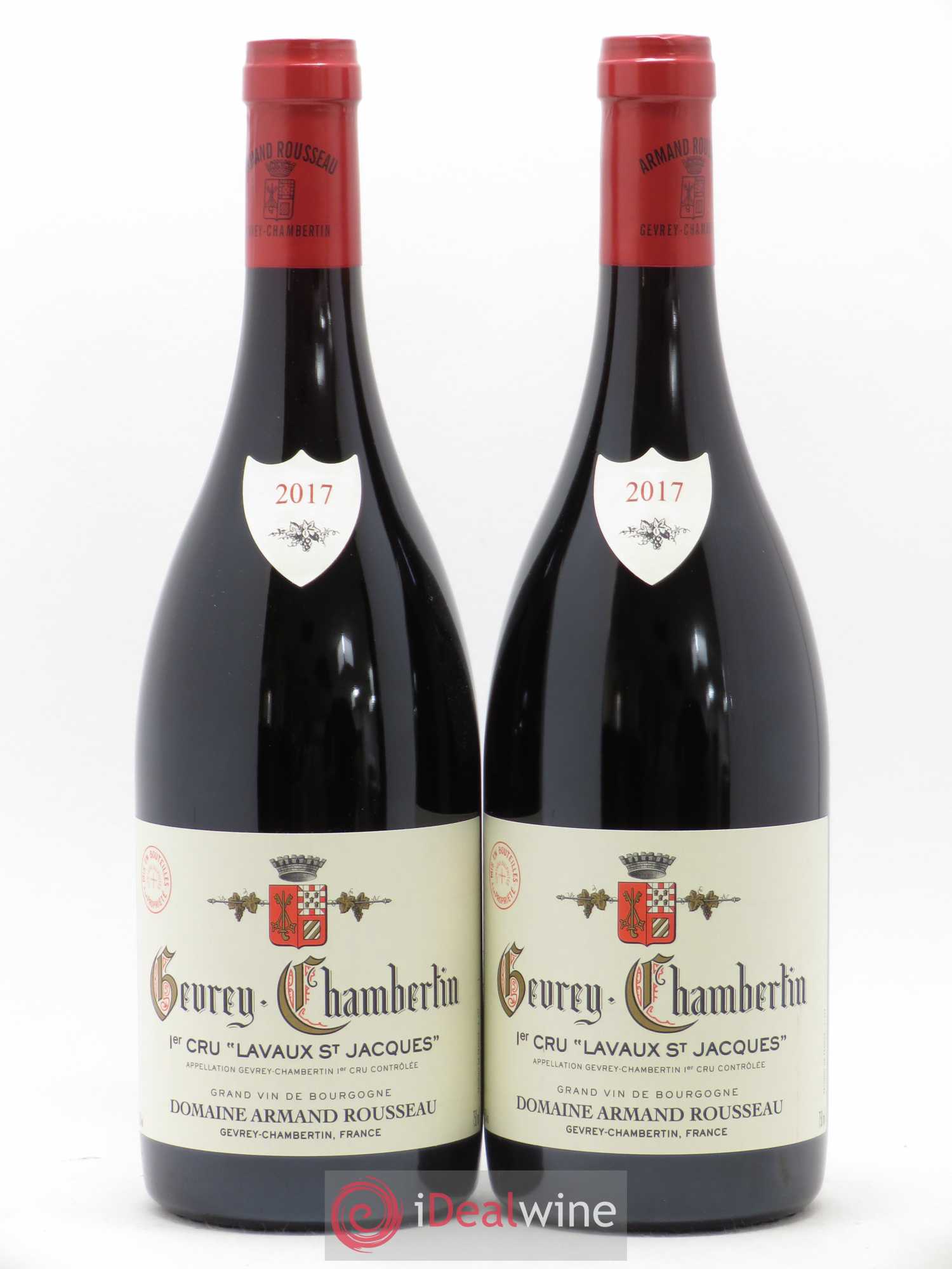 Gevrey-Chambertin 1er Cru Lavaux Saint Jacques Armand Rousseau (Domaine) 2017 - Lot de 2 bouteilles - 0