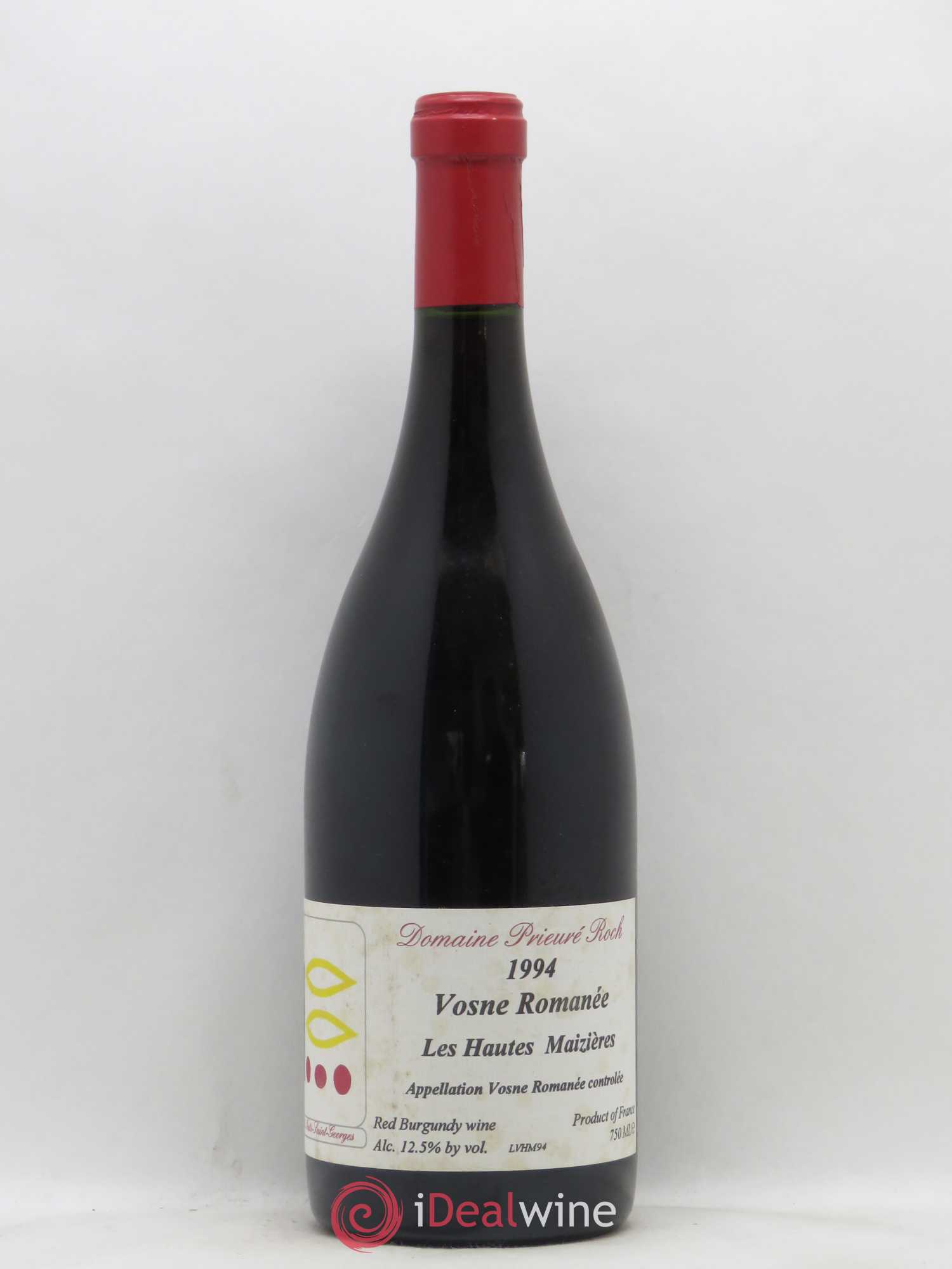 Vosne-Romanée Les Hautes Maizières Prieuré Roch 1994 - Lot de 1 bouteille - 0