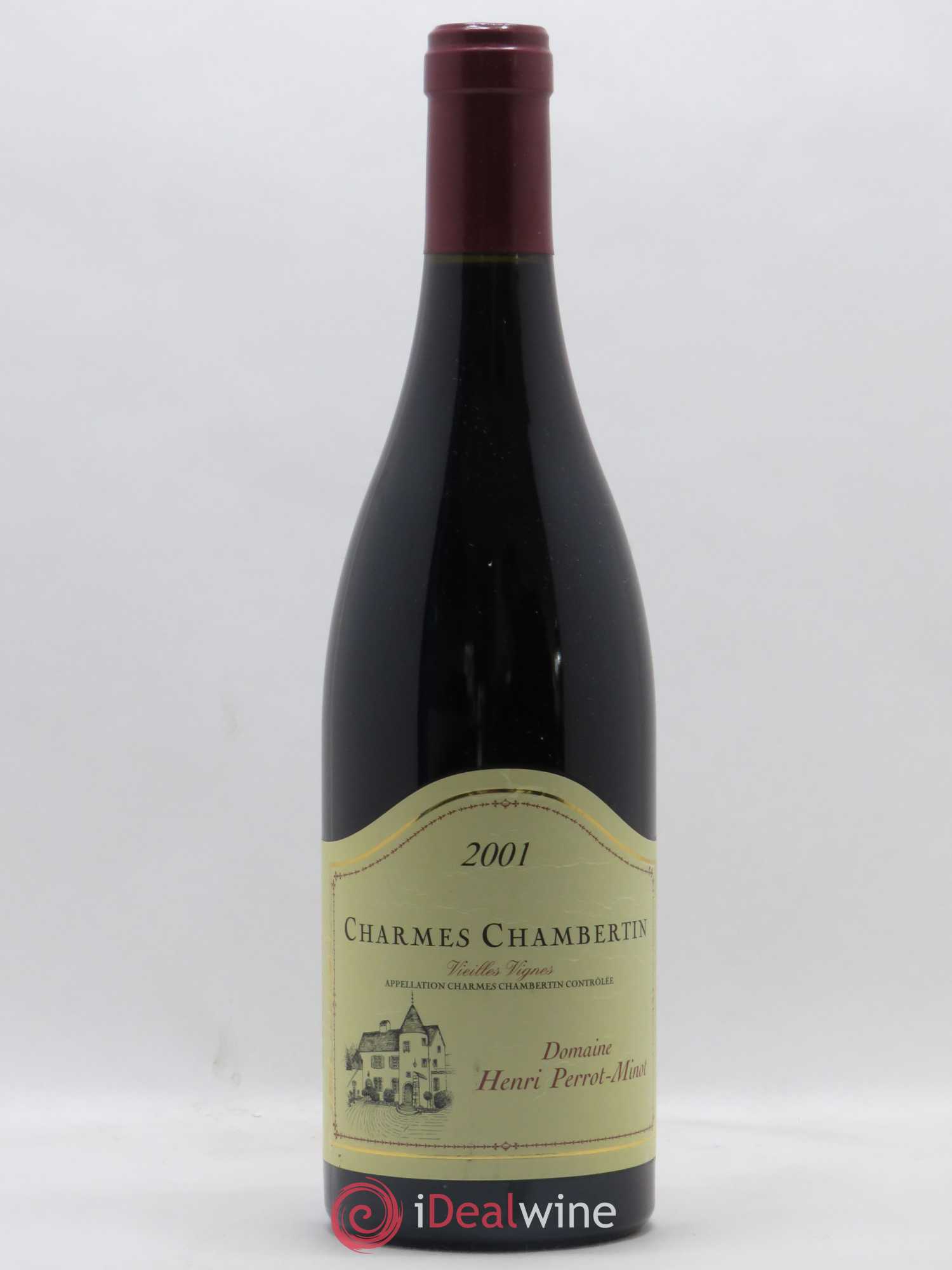 Charmes-Chambertin Grand Cru Vieilles Vignes Perrot-Minot 2001 - Lot de 1 bouteille - 0