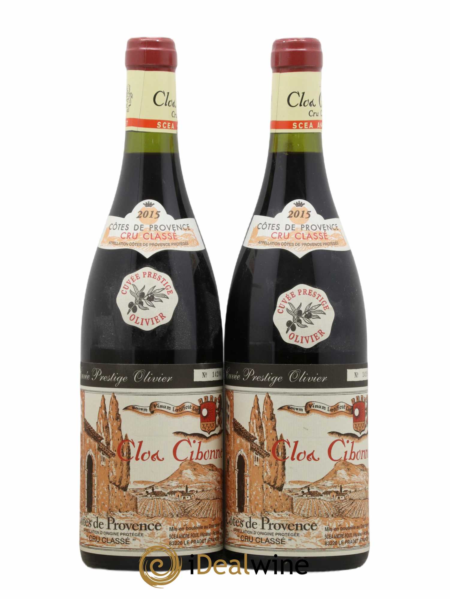 Côtes de Provence Clos Cibonne Prestige Olivier 2015 - Lot de 2 bouteilles - 0