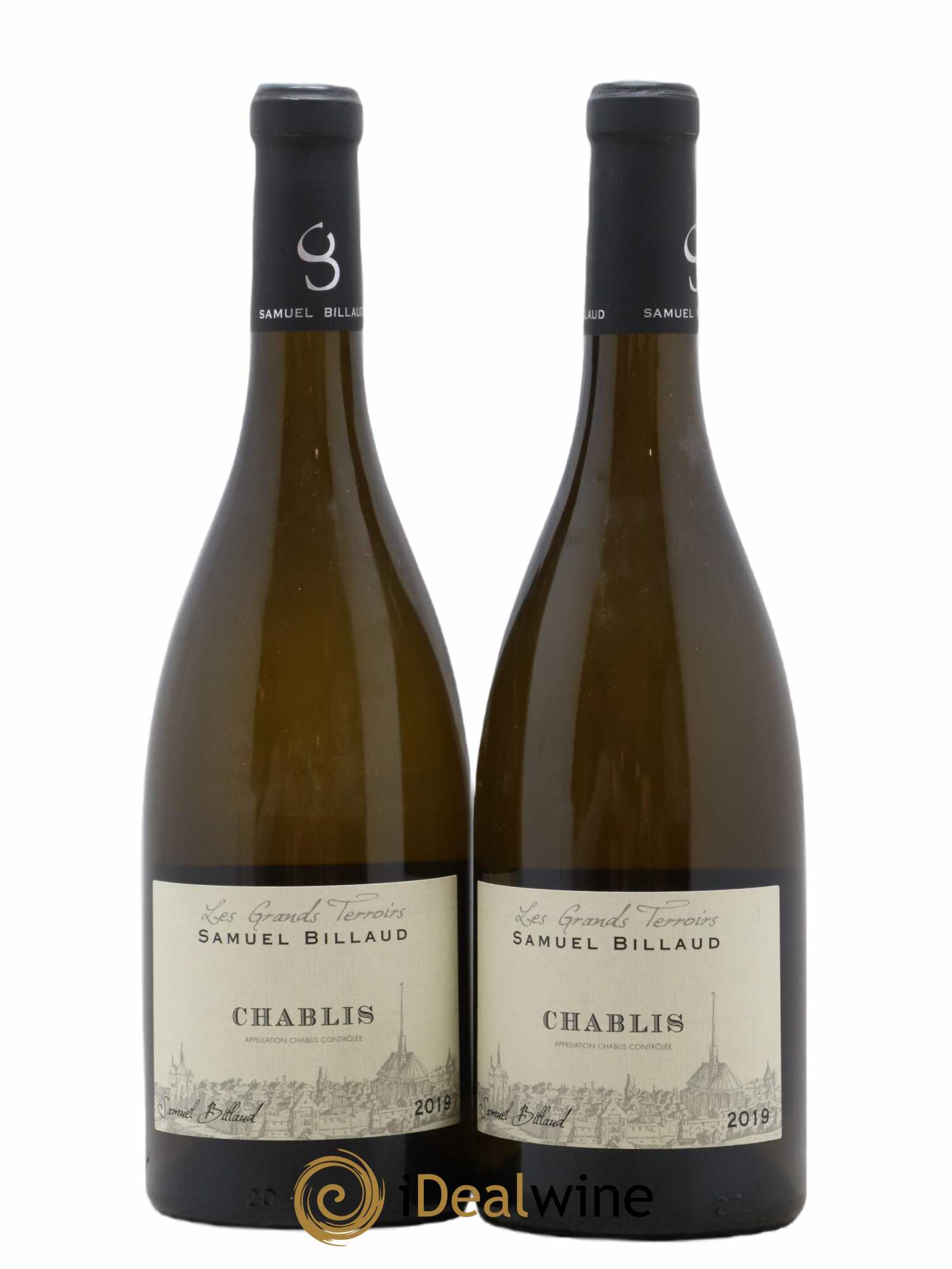 Chablis Samuel Billaud 2019 - Lot de 2 bouteilles - 0