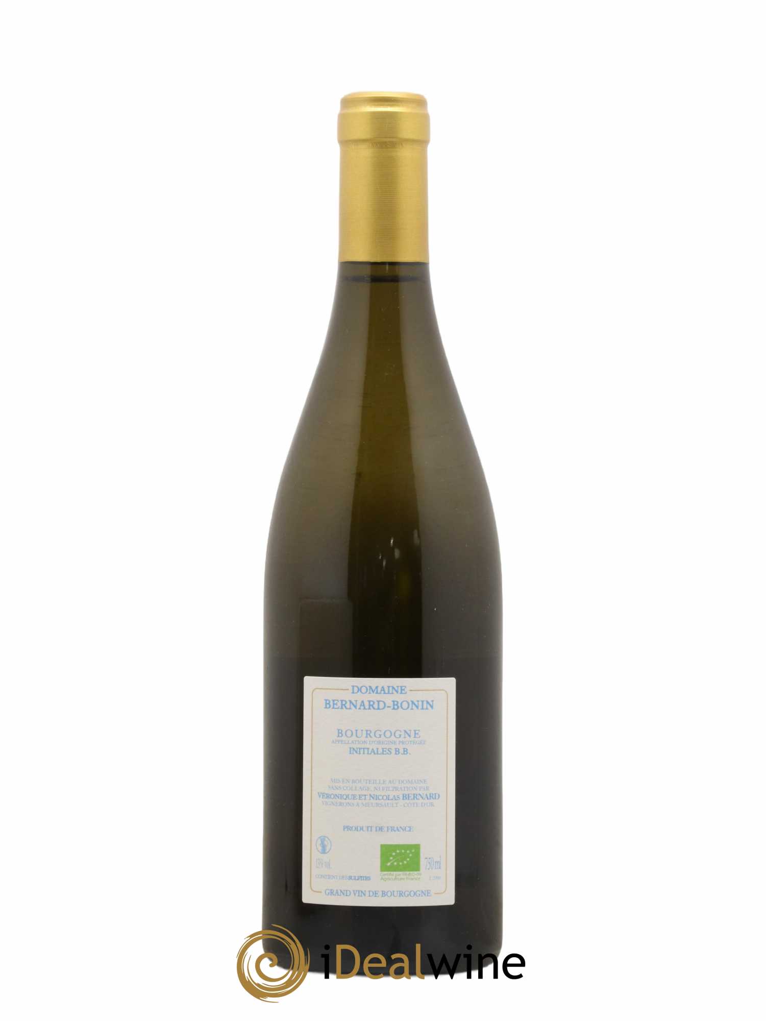 Bourgogne Initiales BB Bernard Bonin 2020 - Lot de 1 bouteille - 1