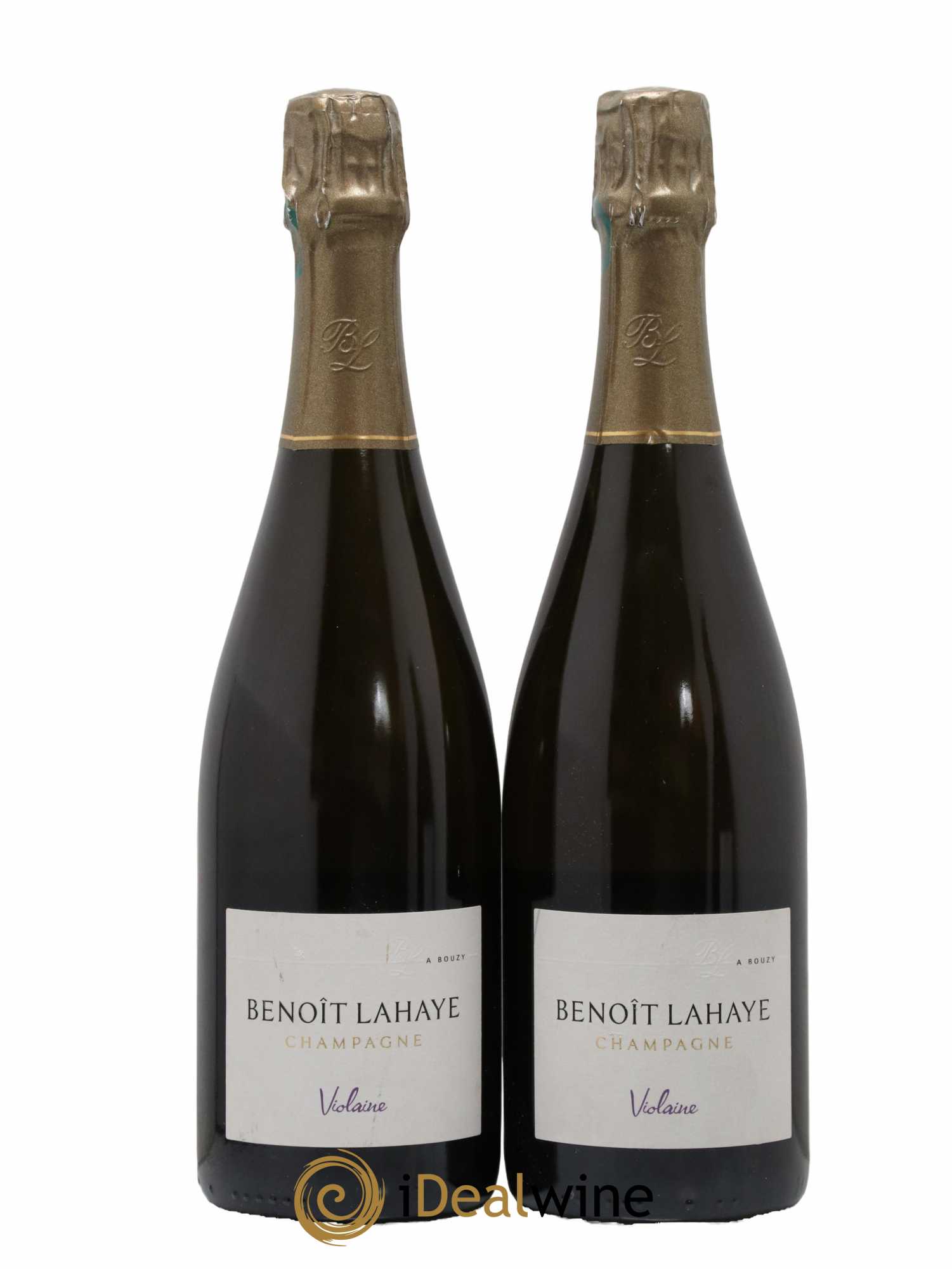 Violaine Brut Nature Benoit Lahaye 2010 - Lot de 2 bouteilles - 0