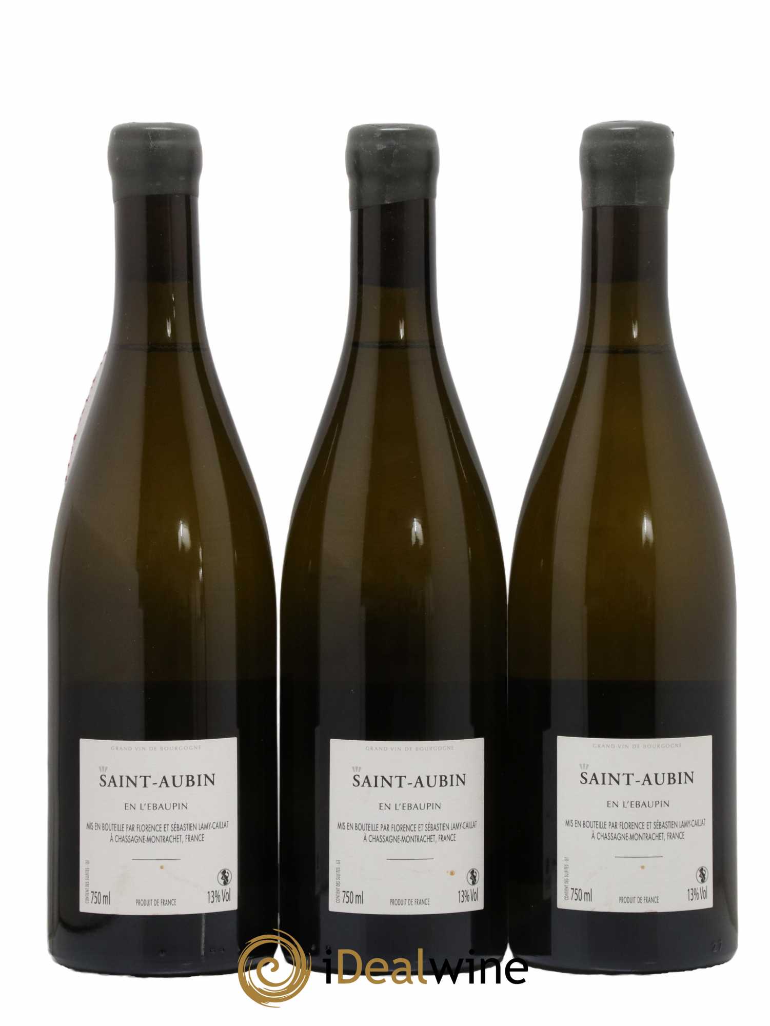 Saint-Aubin En l'Ebaupin Lamy-Caillat (Domaine) 2018 - Posten von 3 Flaschen - 1