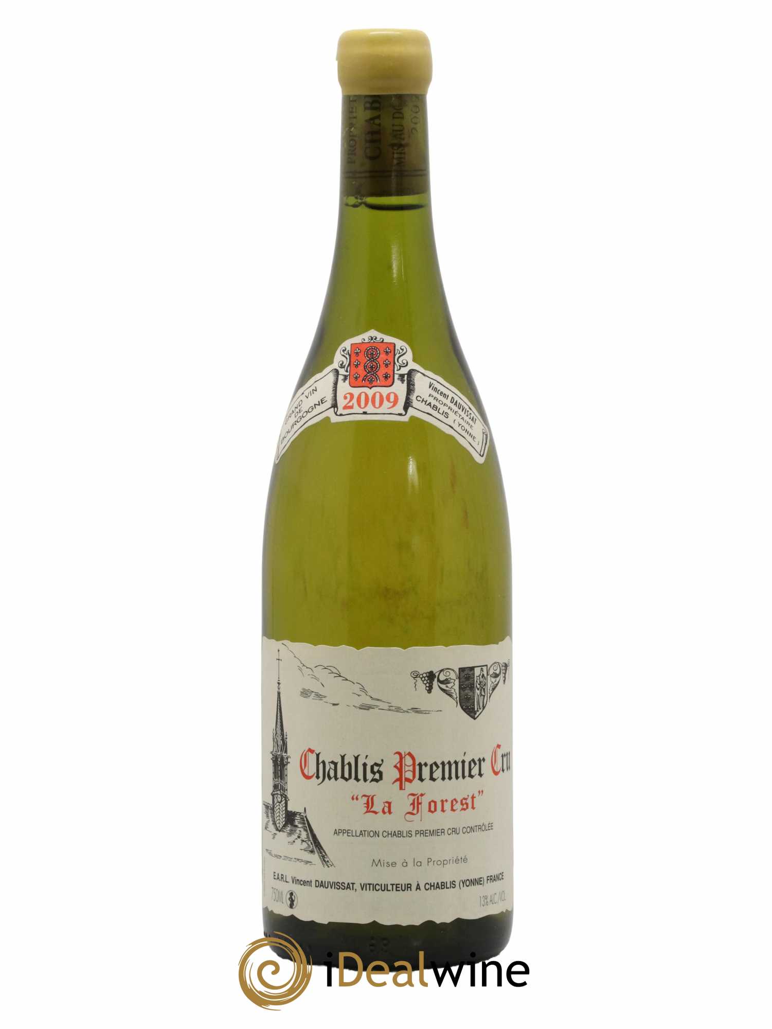 Chablis 1er Cru La Forest Vincent Dauvissat (Domaine) 2009 - Lot de 1 bouteille - 0