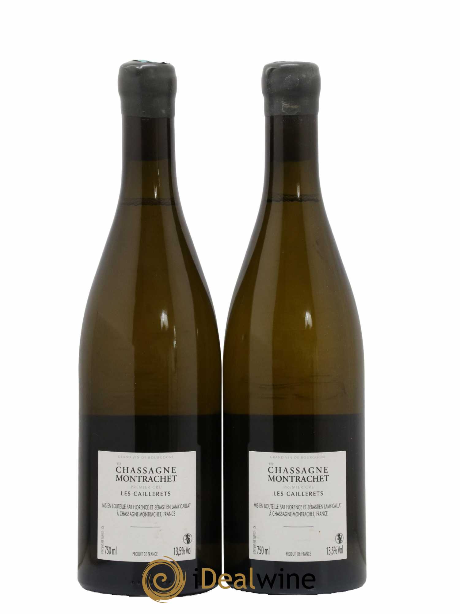 Chassagne-Montrachet 1er Cru Les Caillerets Lamy-Caillat (Domaine) 2018 - Lot de 2 bouteilles - 1
