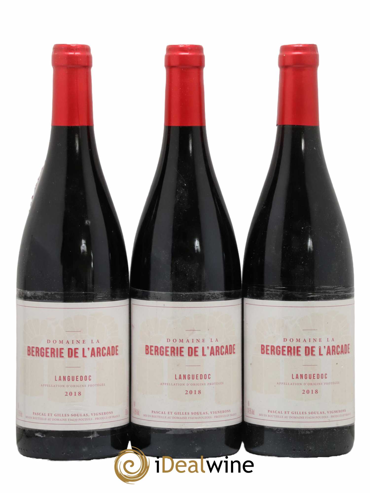 Languedoc La Bergerie de l'Arcade (Domaine) 2018 - Lot de 3 bouteilles - 0